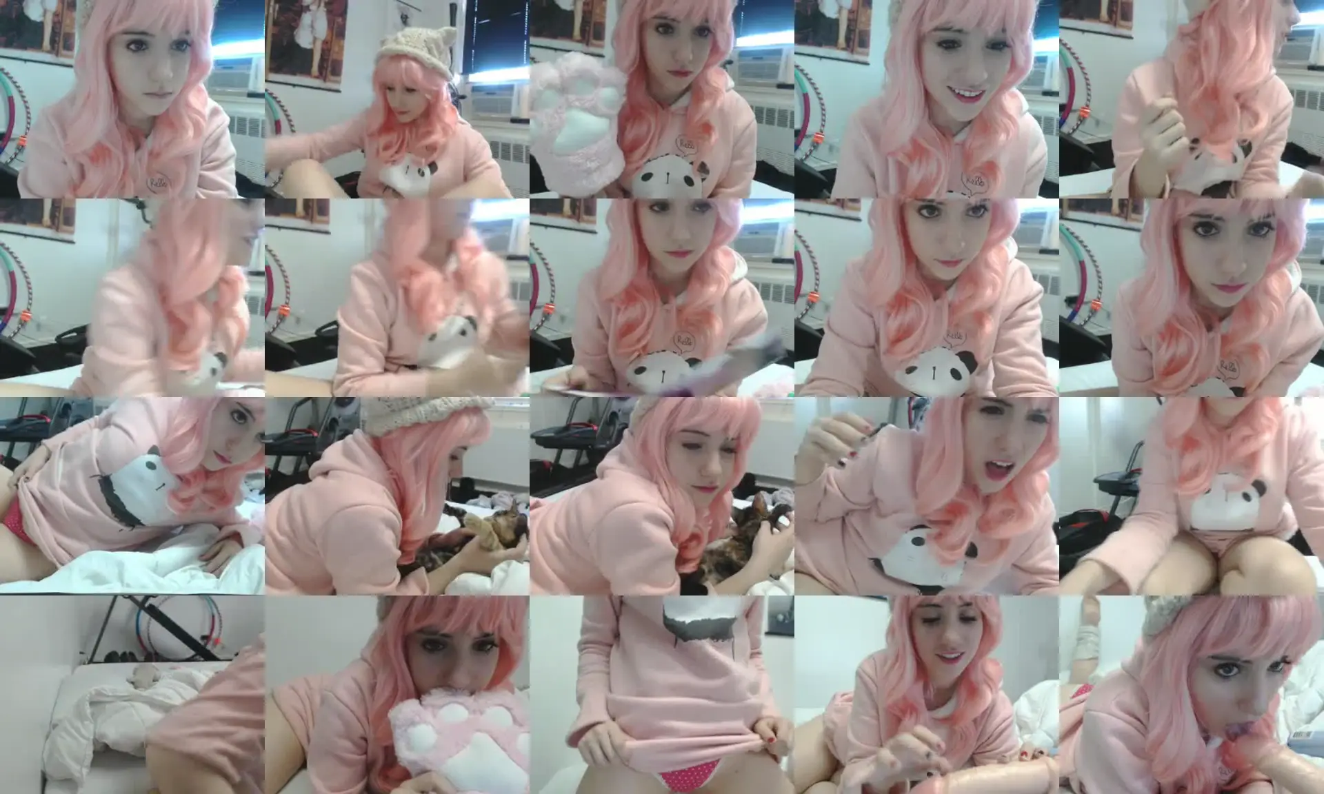 LanaRain photo contact sheet