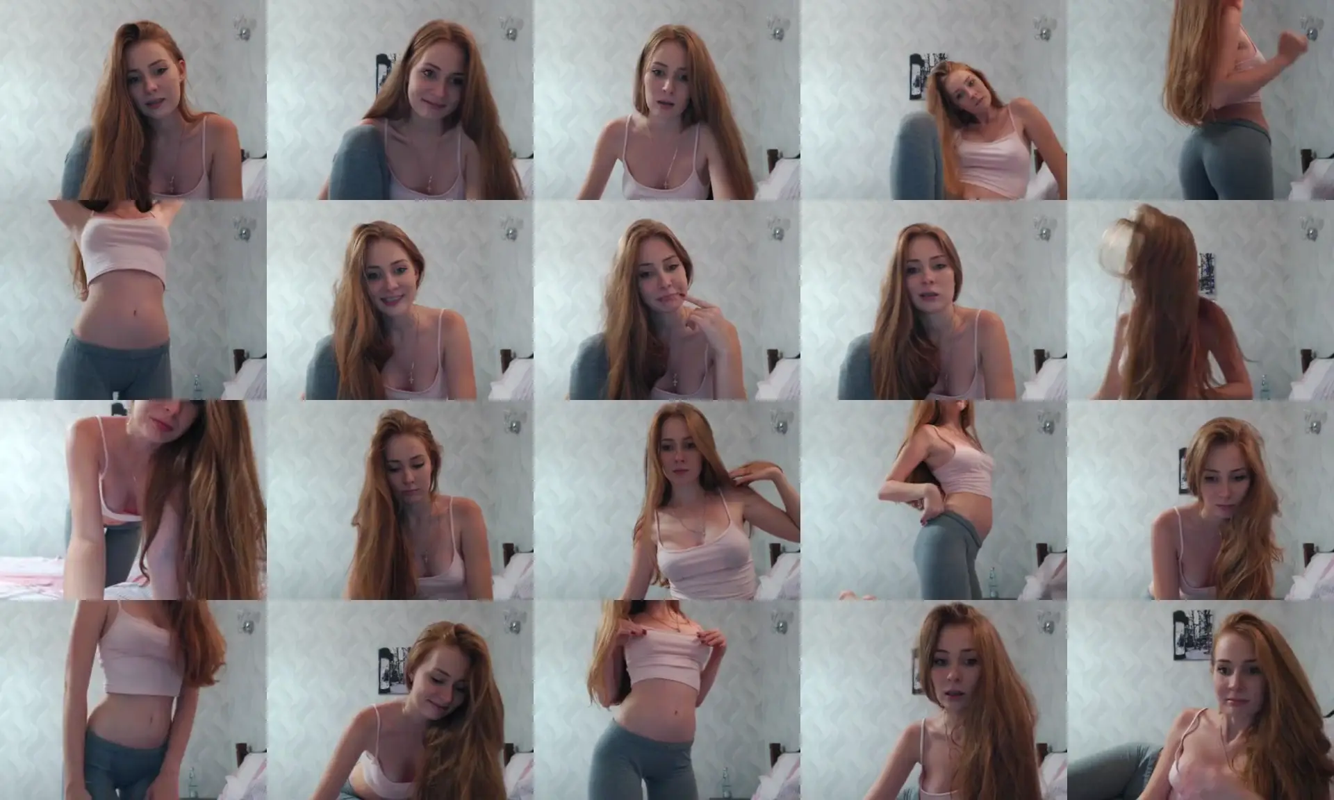 SweetyYana photo contact sheet