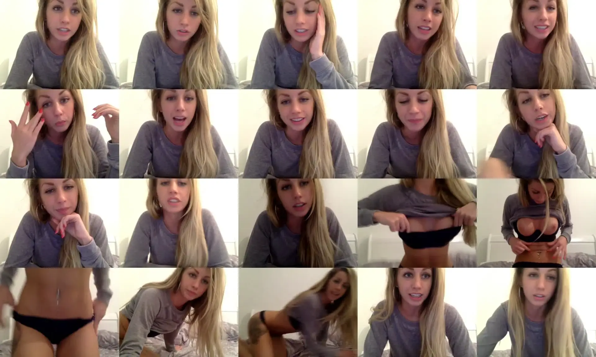 Kayla_xox photo contact sheet