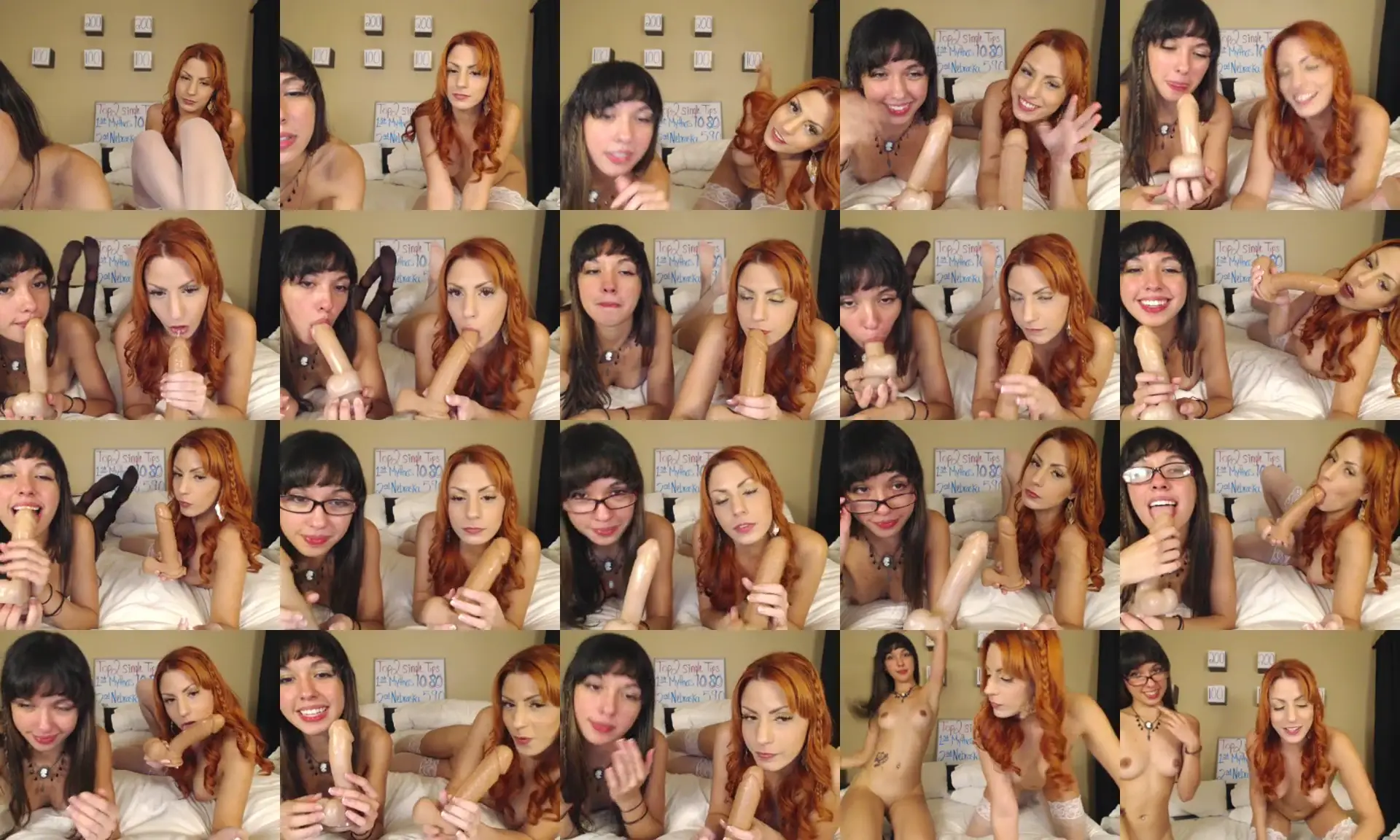 IsabelleRaven photo contact sheet