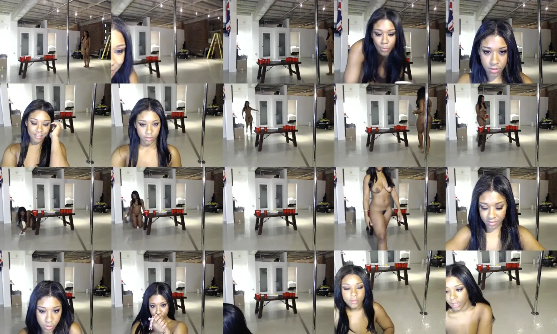 MeganTron photo contact sheet