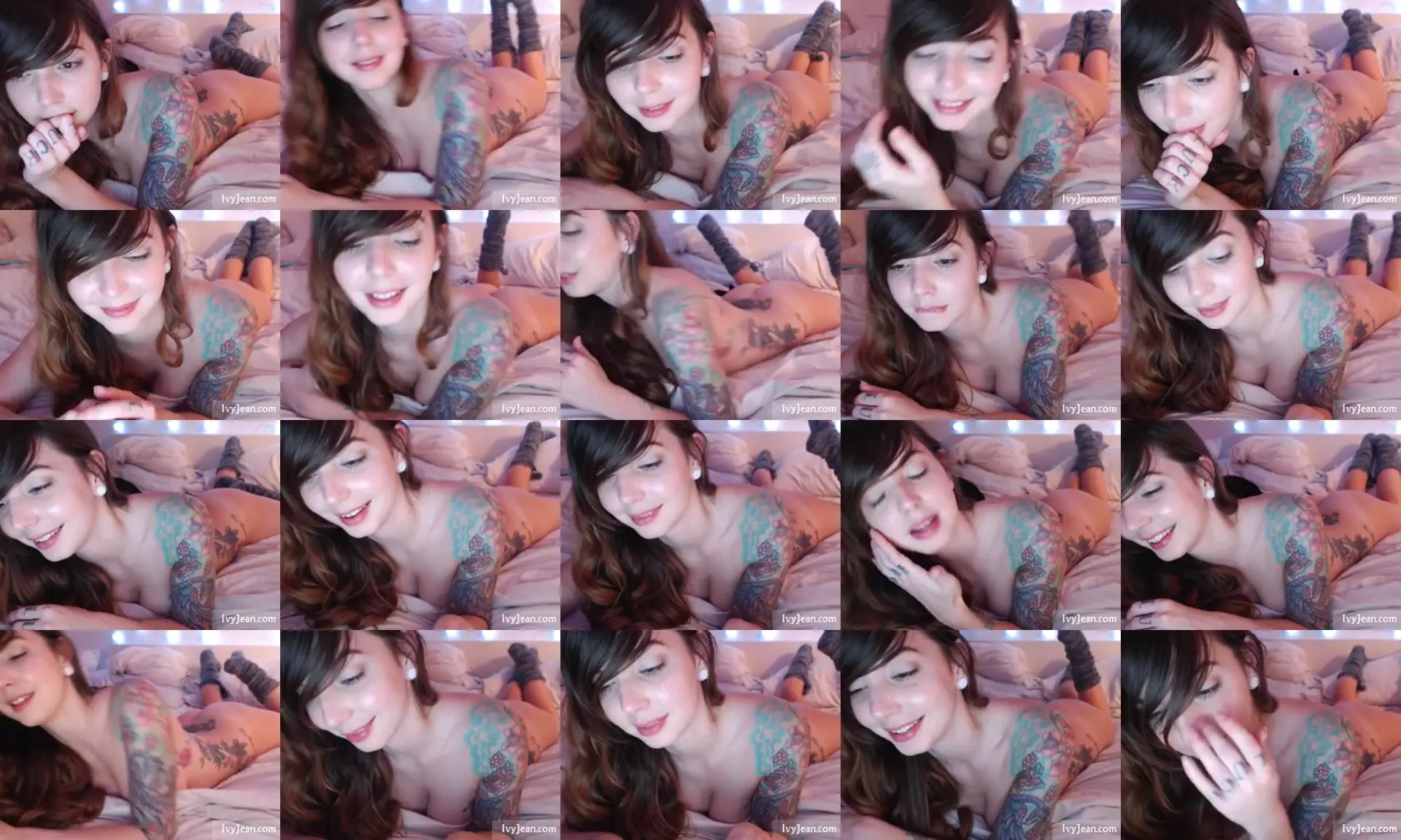 IvyJean photo contact sheet