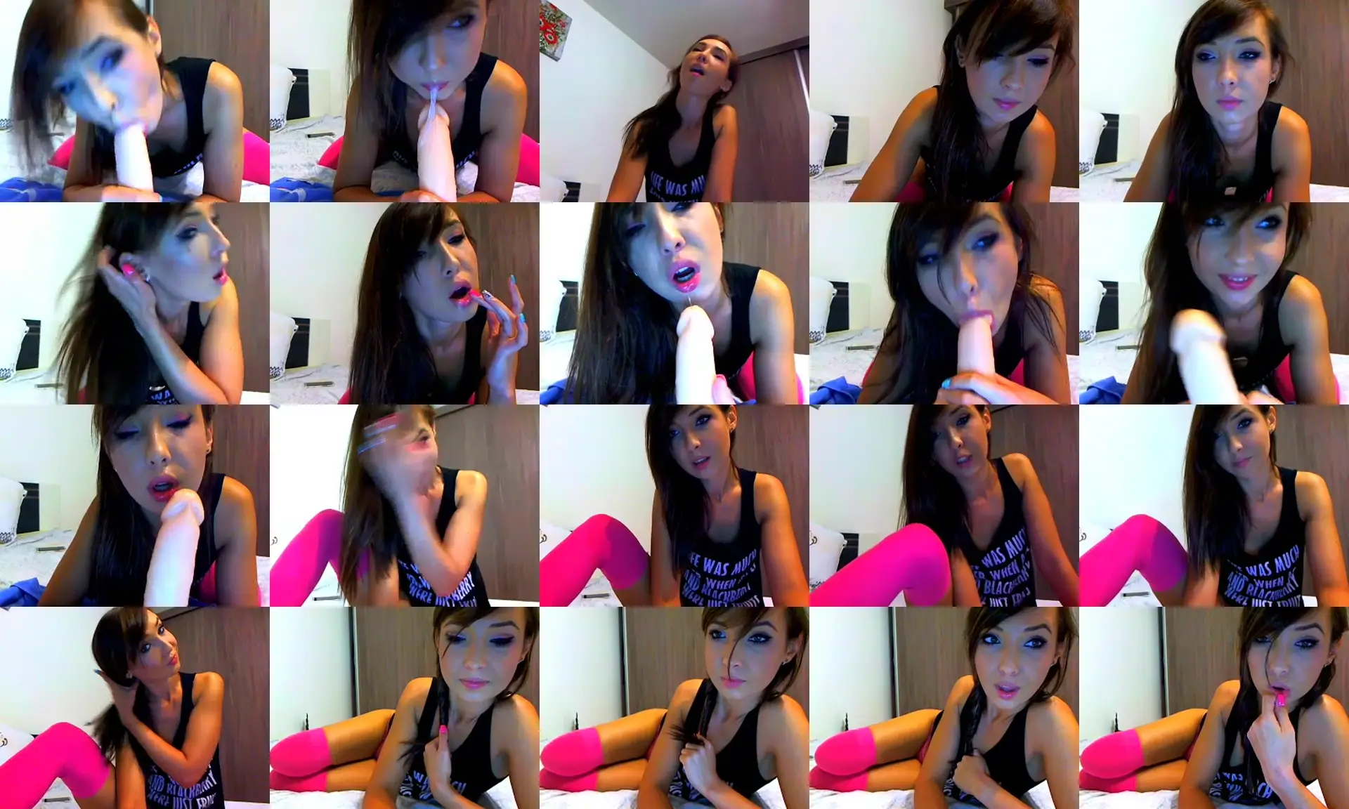 Miss___Sin photo contact sheet