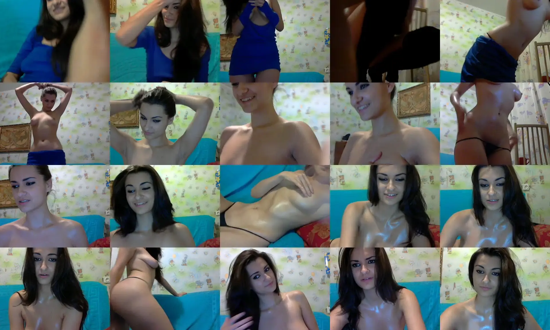 Carolin photo contact sheet