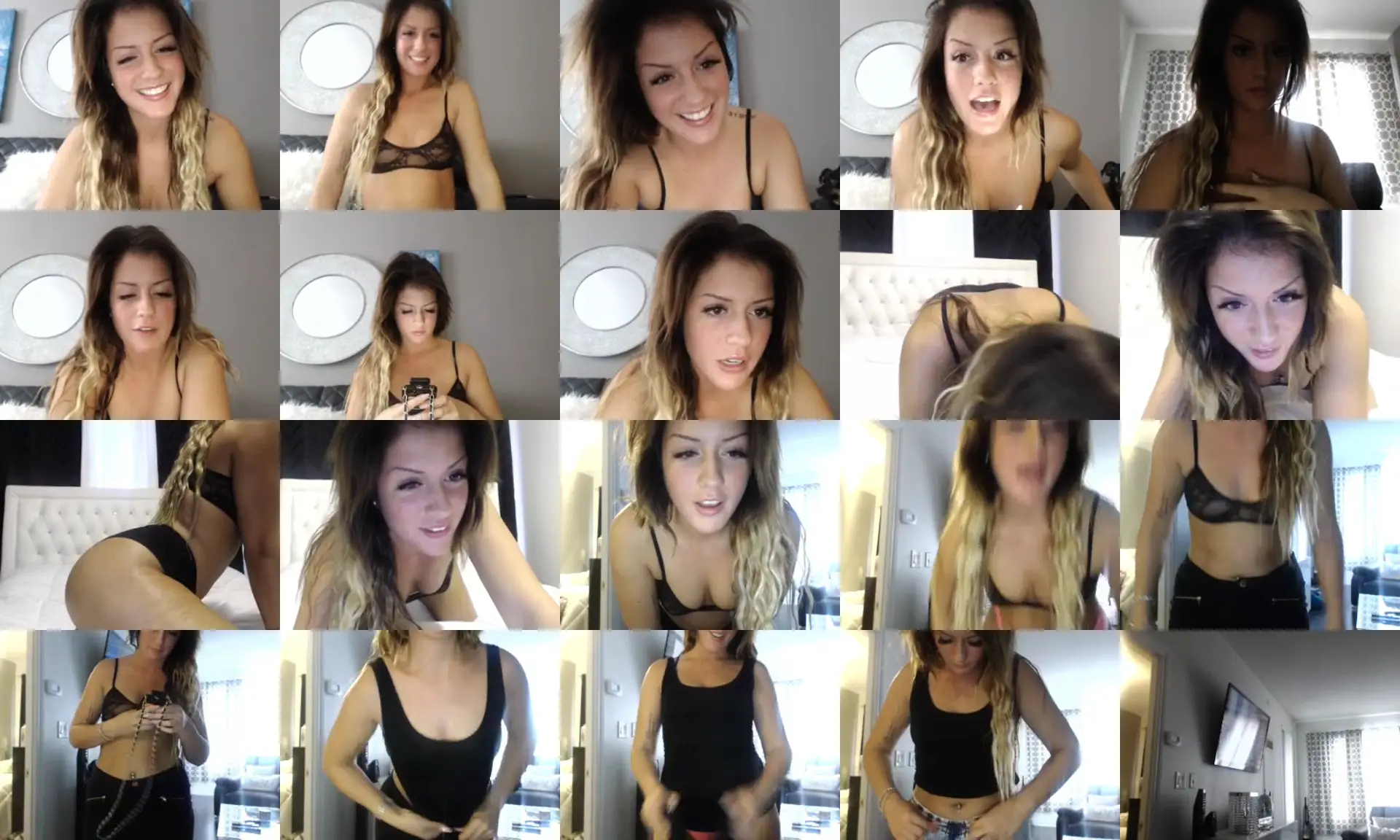 Prada photo contact sheet