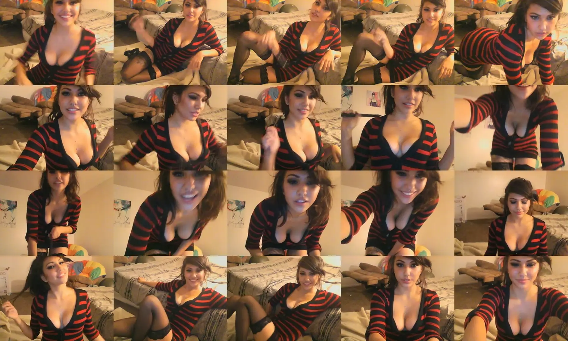 QueenPersy photo contact sheet