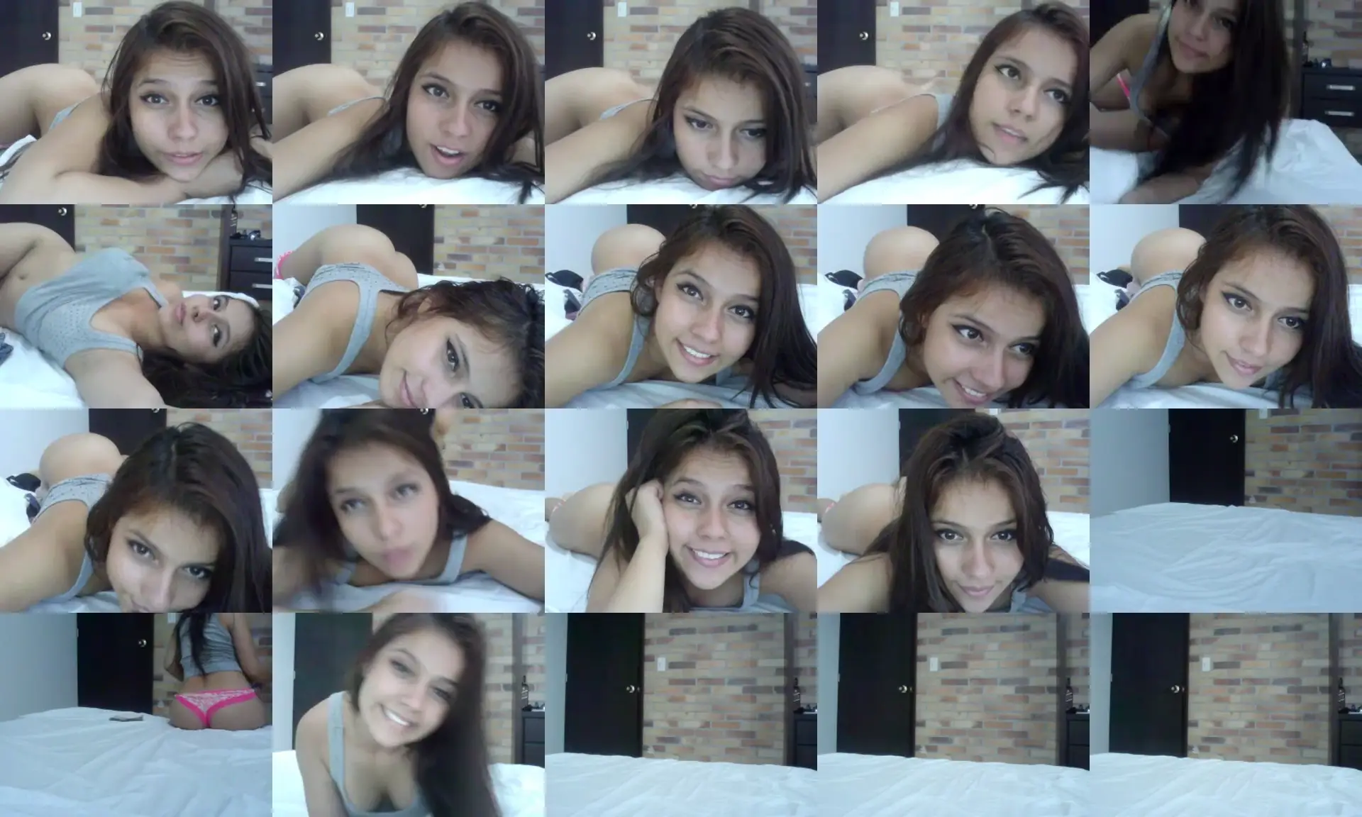 Annysugar photo contact sheet