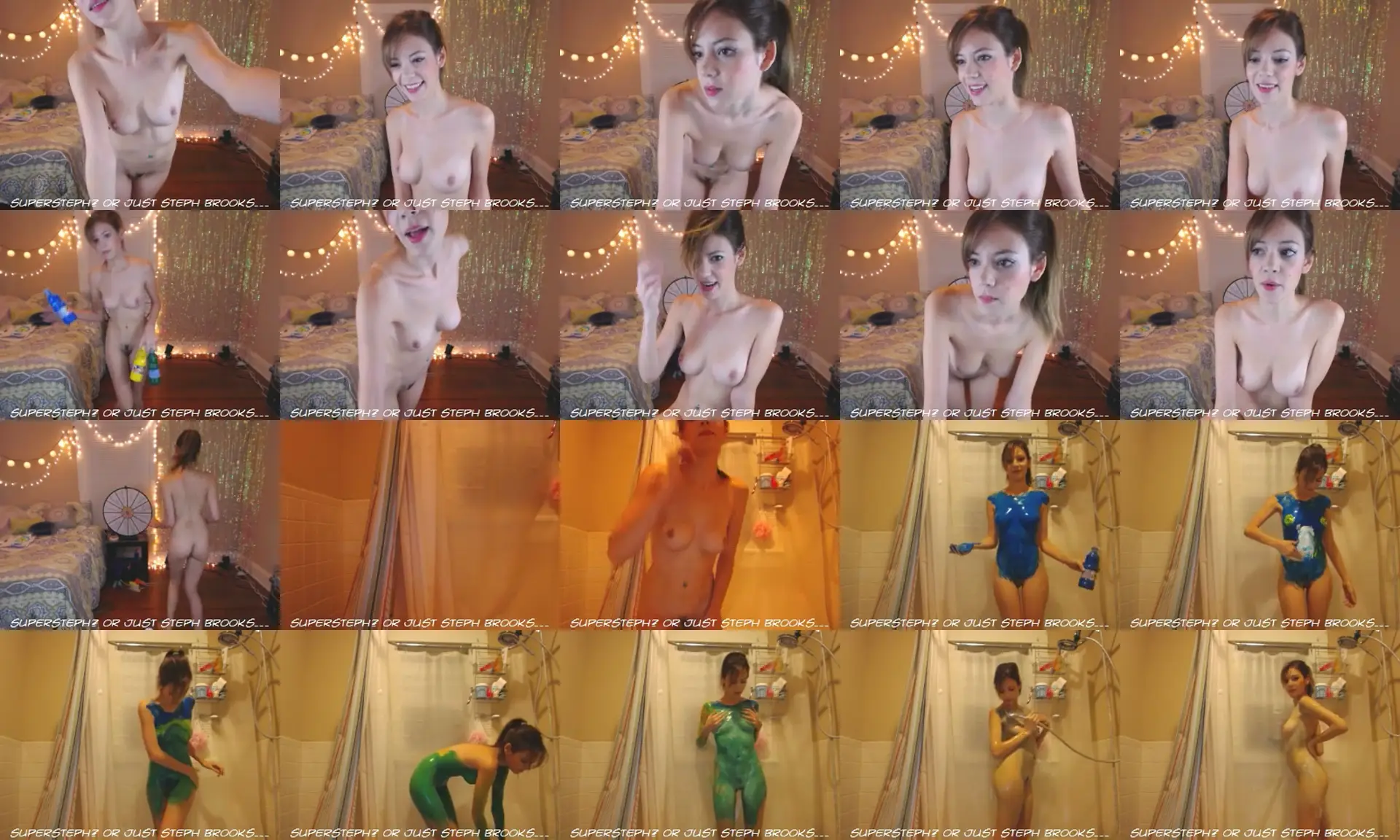 SexySteph photo contact sheet