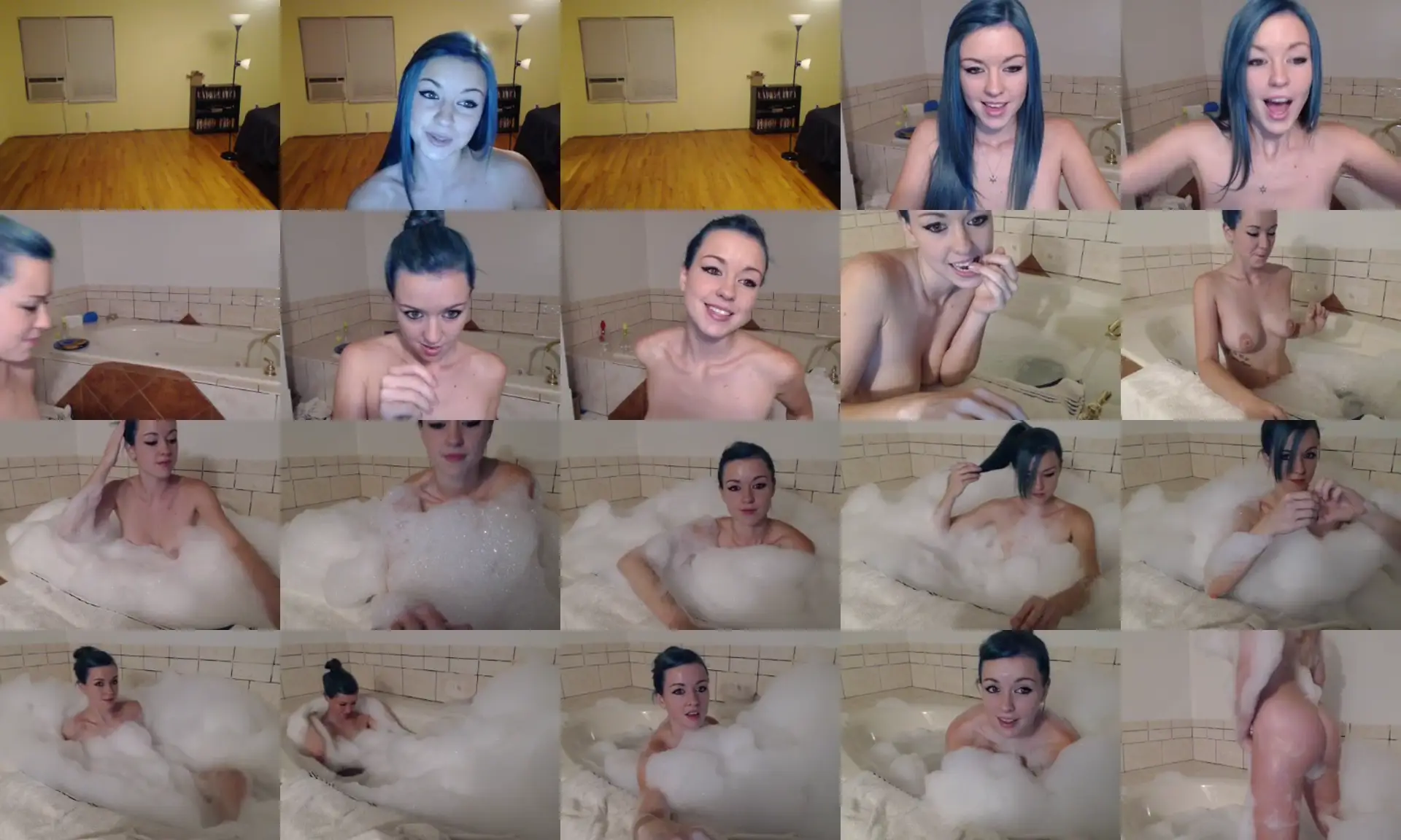 ShesLeah photo contact sheet