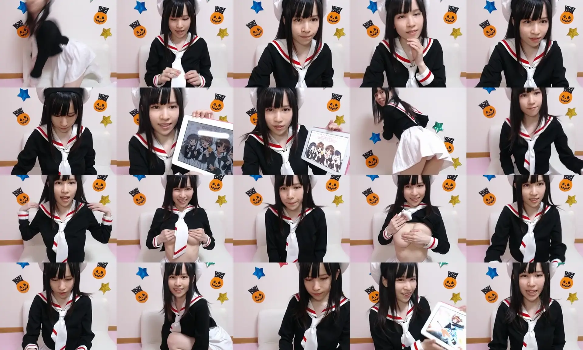 SakuraShota photo contact sheet