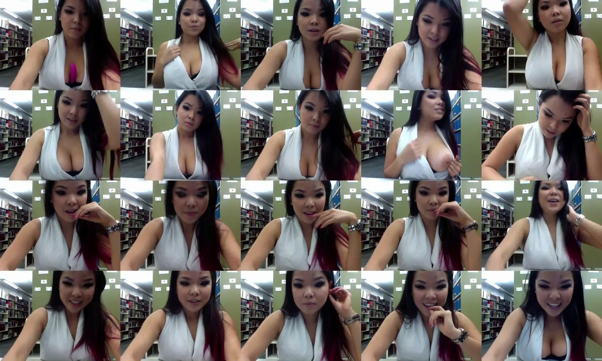 VixenVu photo contact sheet