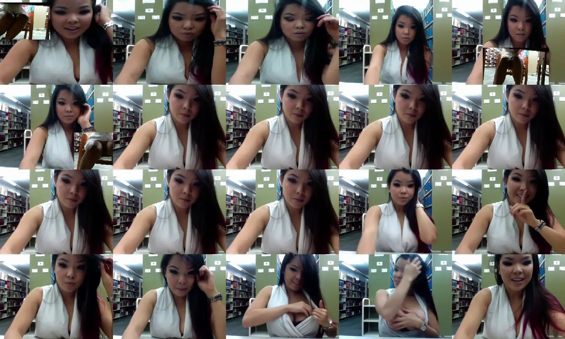 VixenVu photo contact sheet