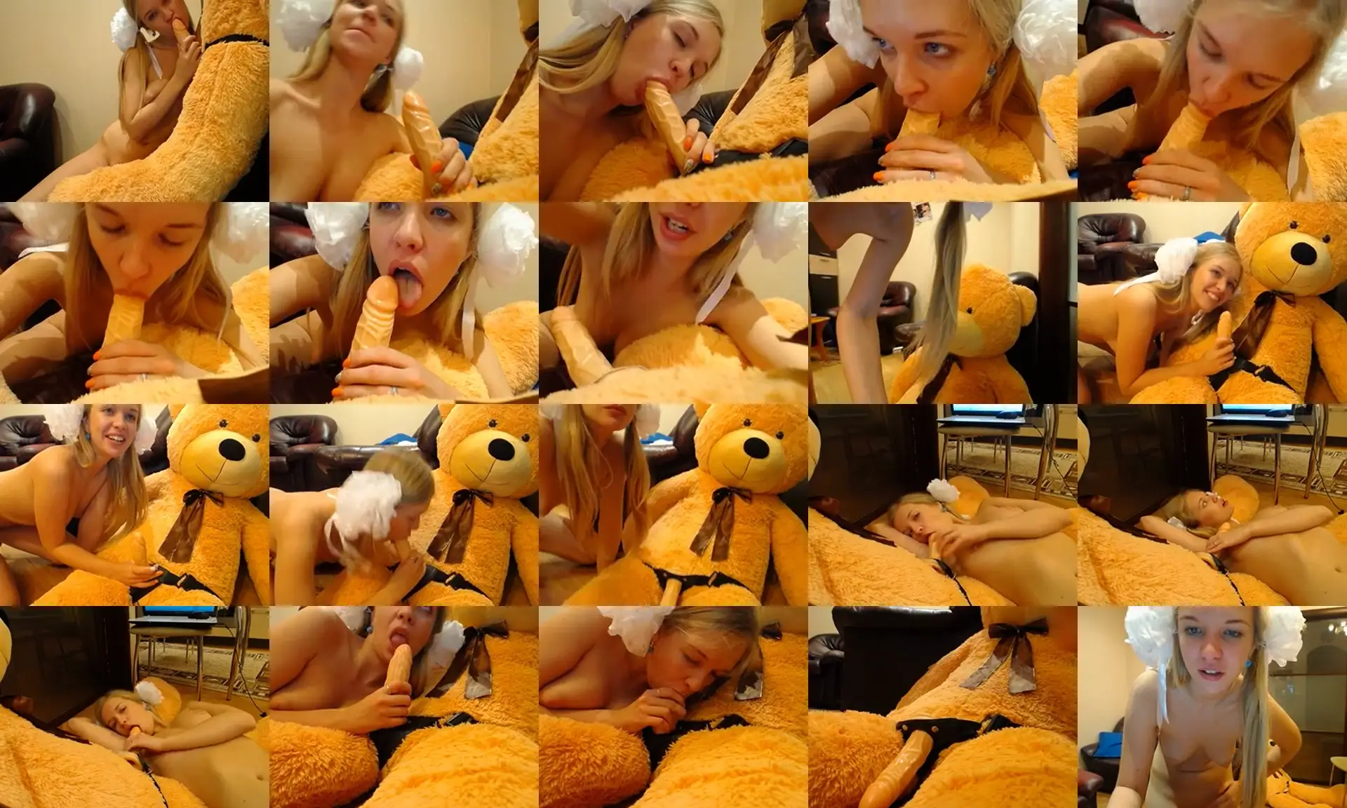 CuteDoll1995 photo contact sheet