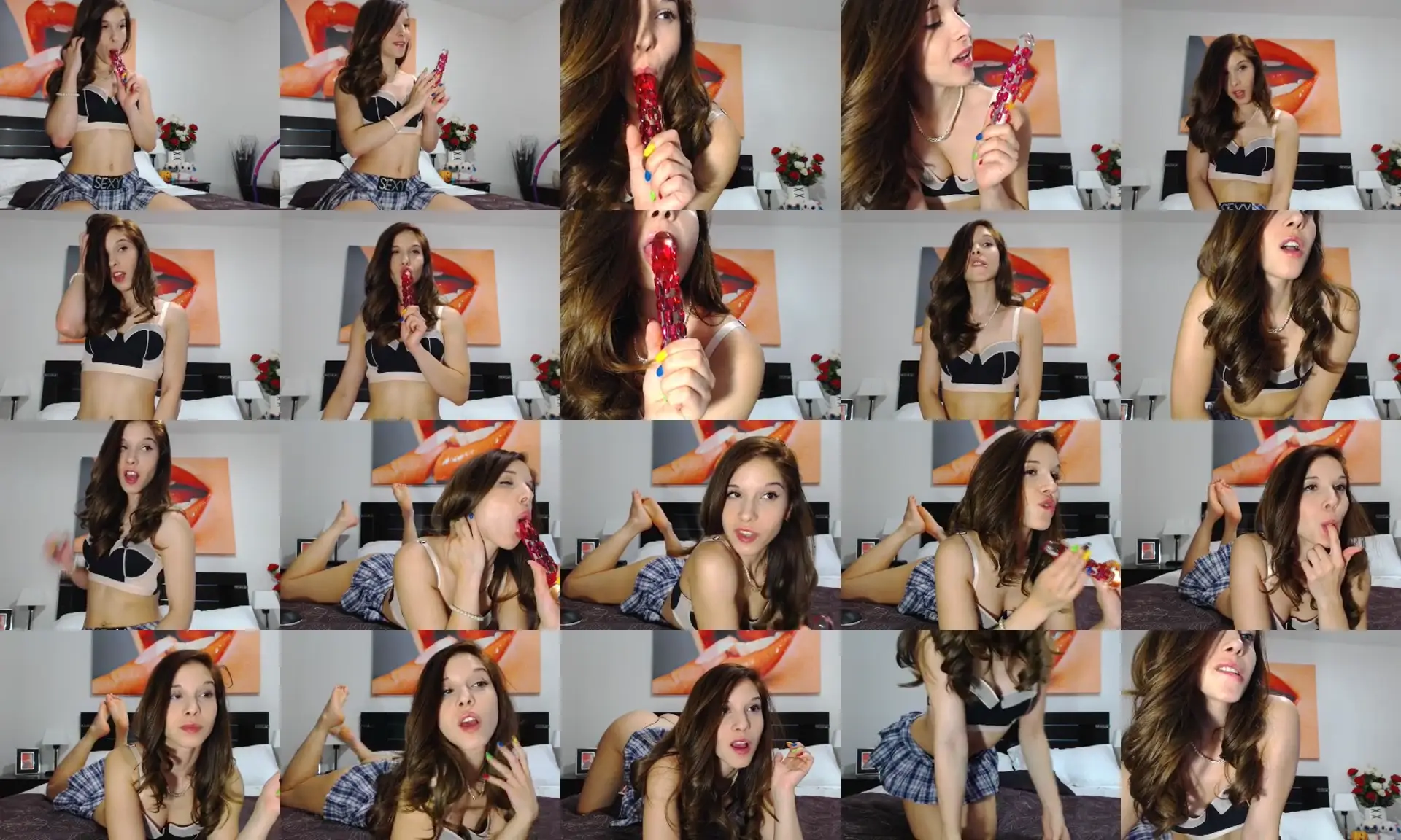 CuteHerminie photo contact sheet