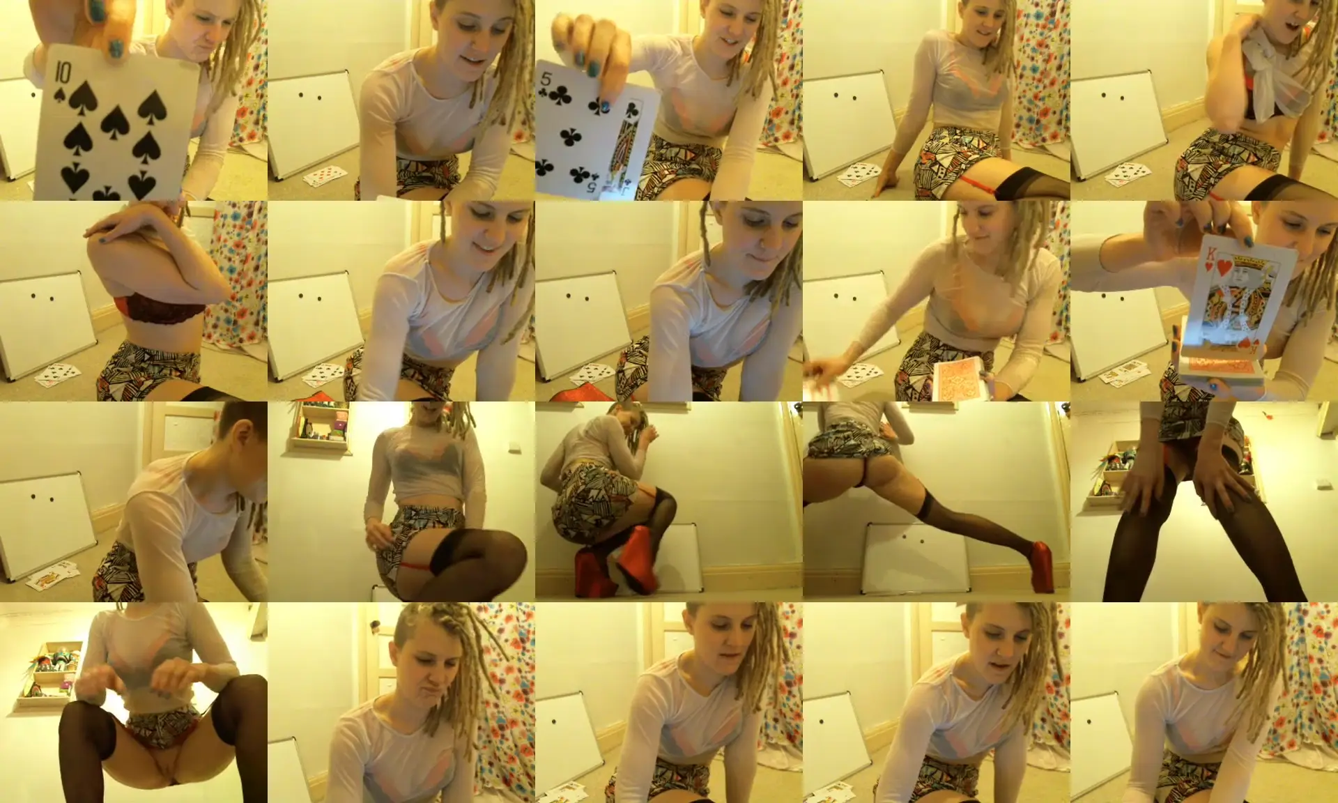 A_NORMAL_GIRL photo contact sheet