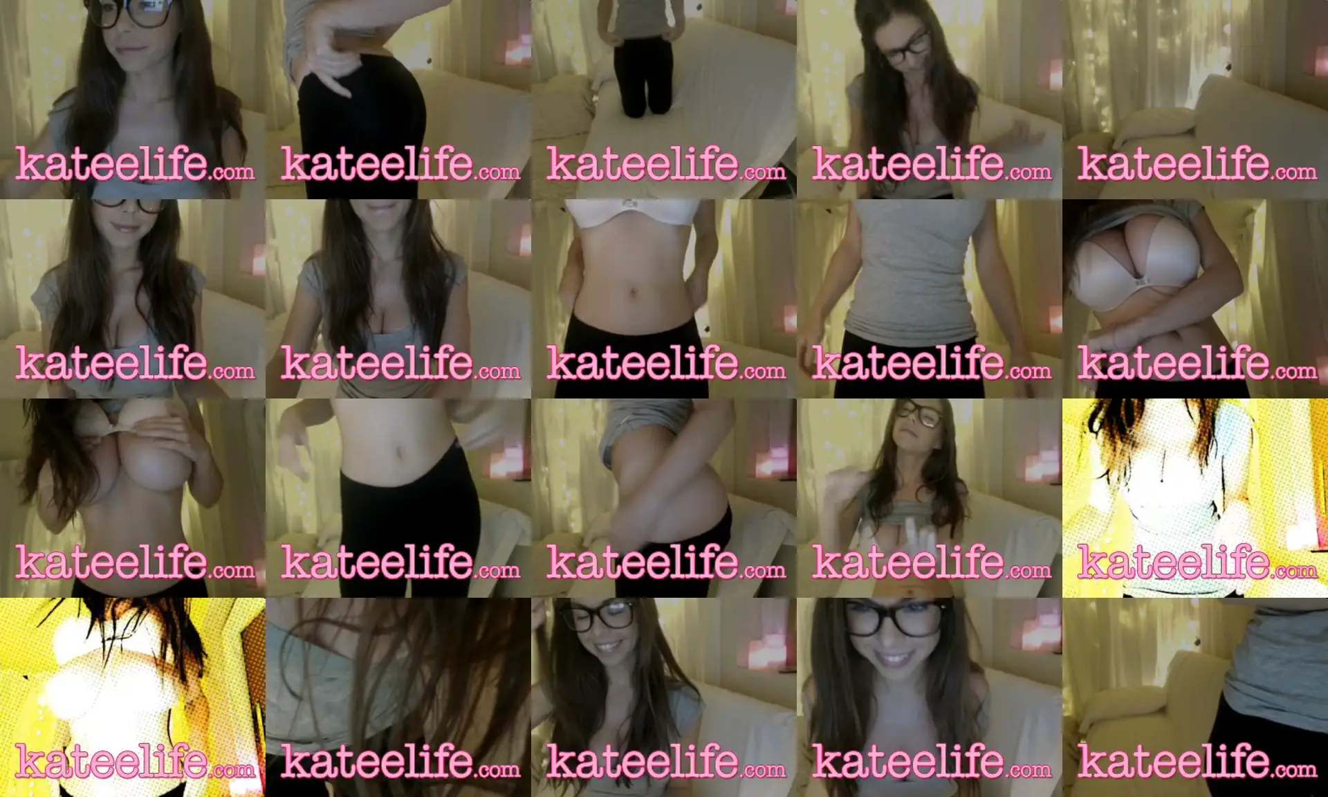 KATEELIFE photo contact sheet