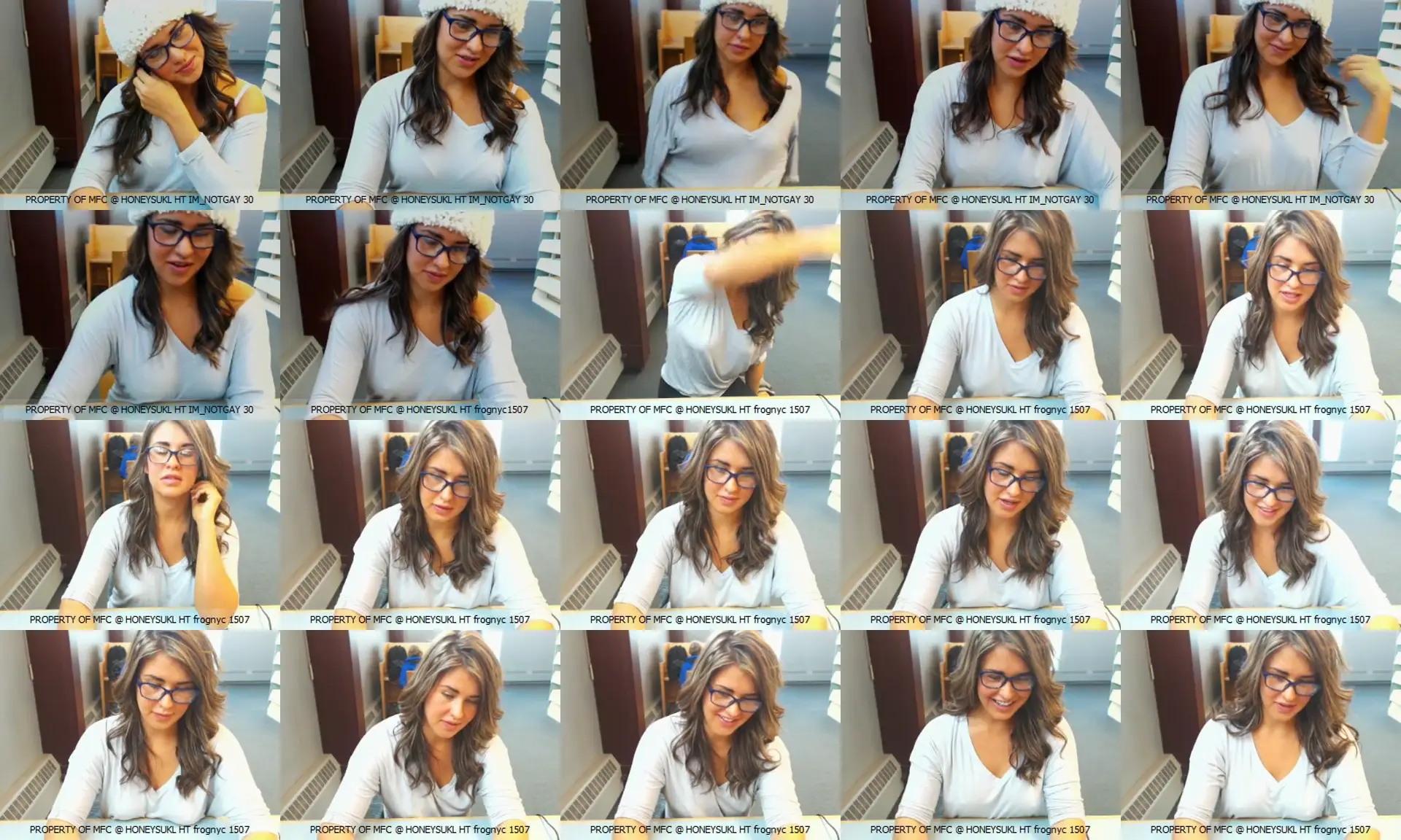 HONEYSUKL photo contact sheet