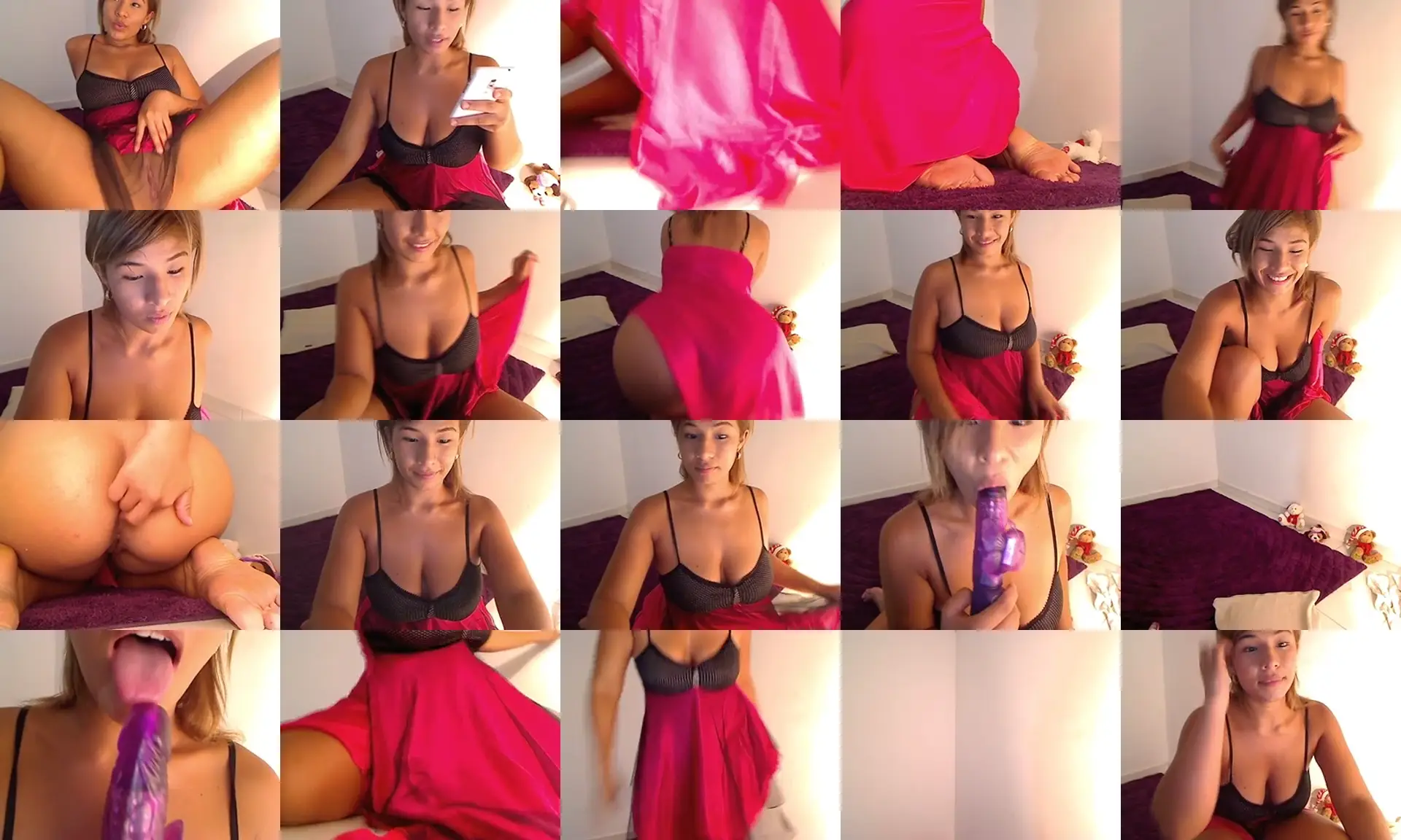 BootyLiciouS photo contact sheet