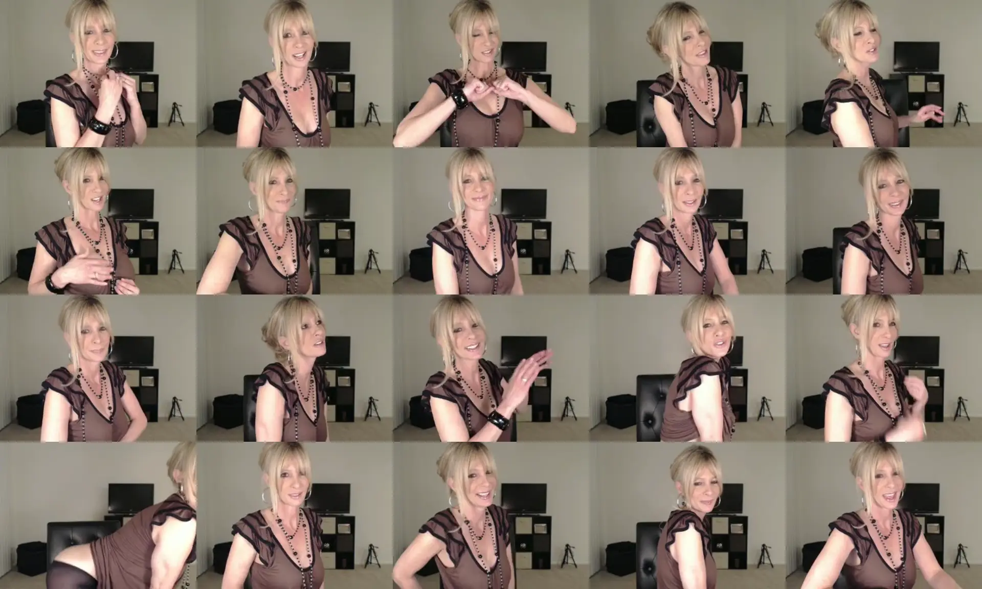 Jyllian photo contact sheet