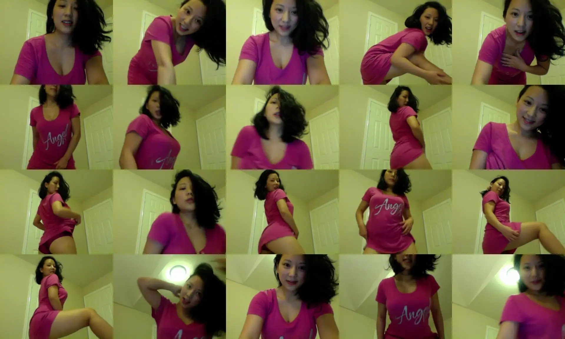 HunnyLili photo contact sheet