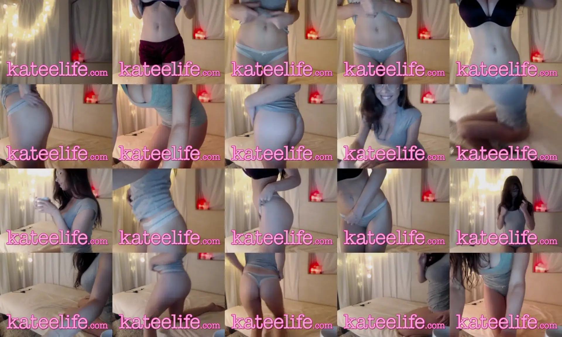 KATEELIFE photo contact sheet