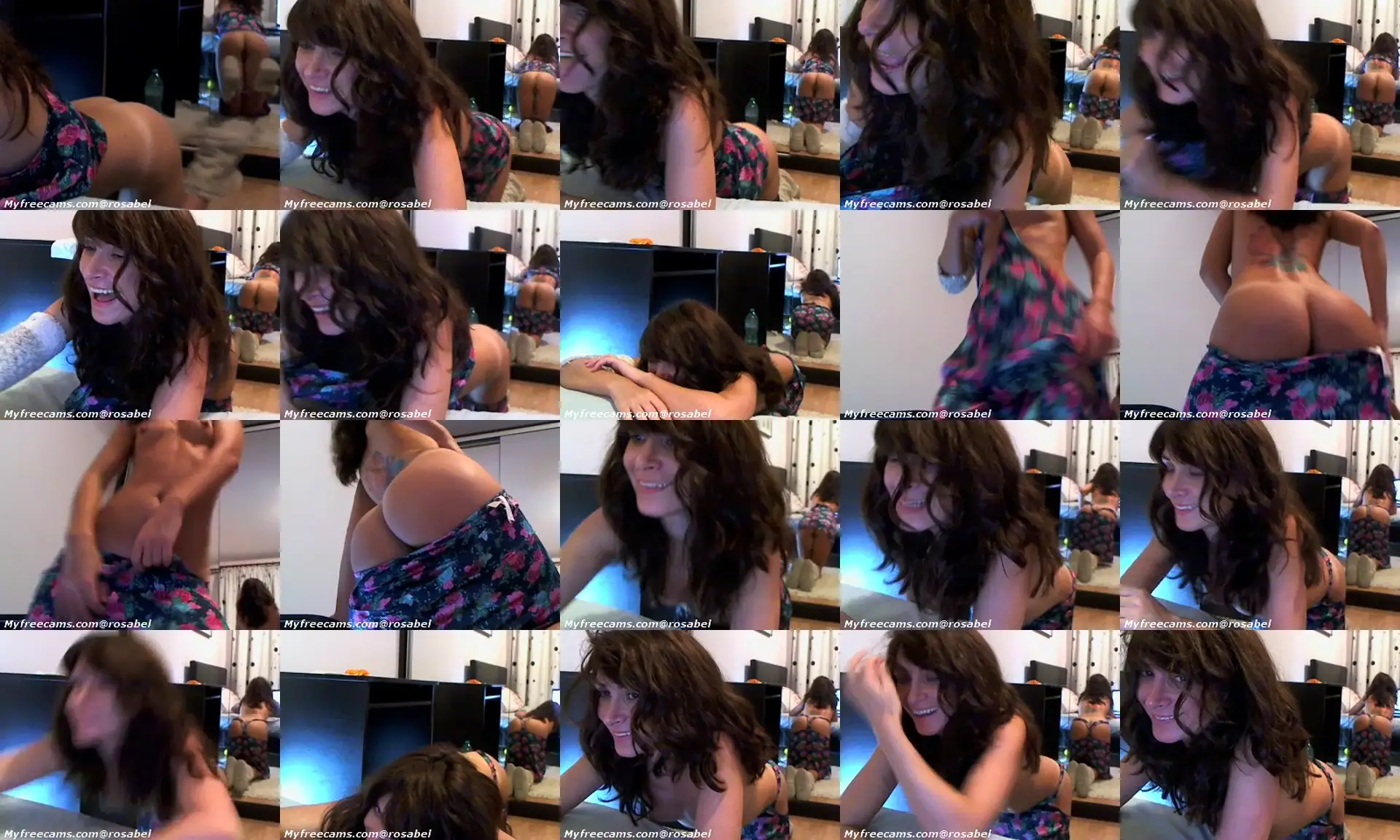 NormalGirl photo contact sheet