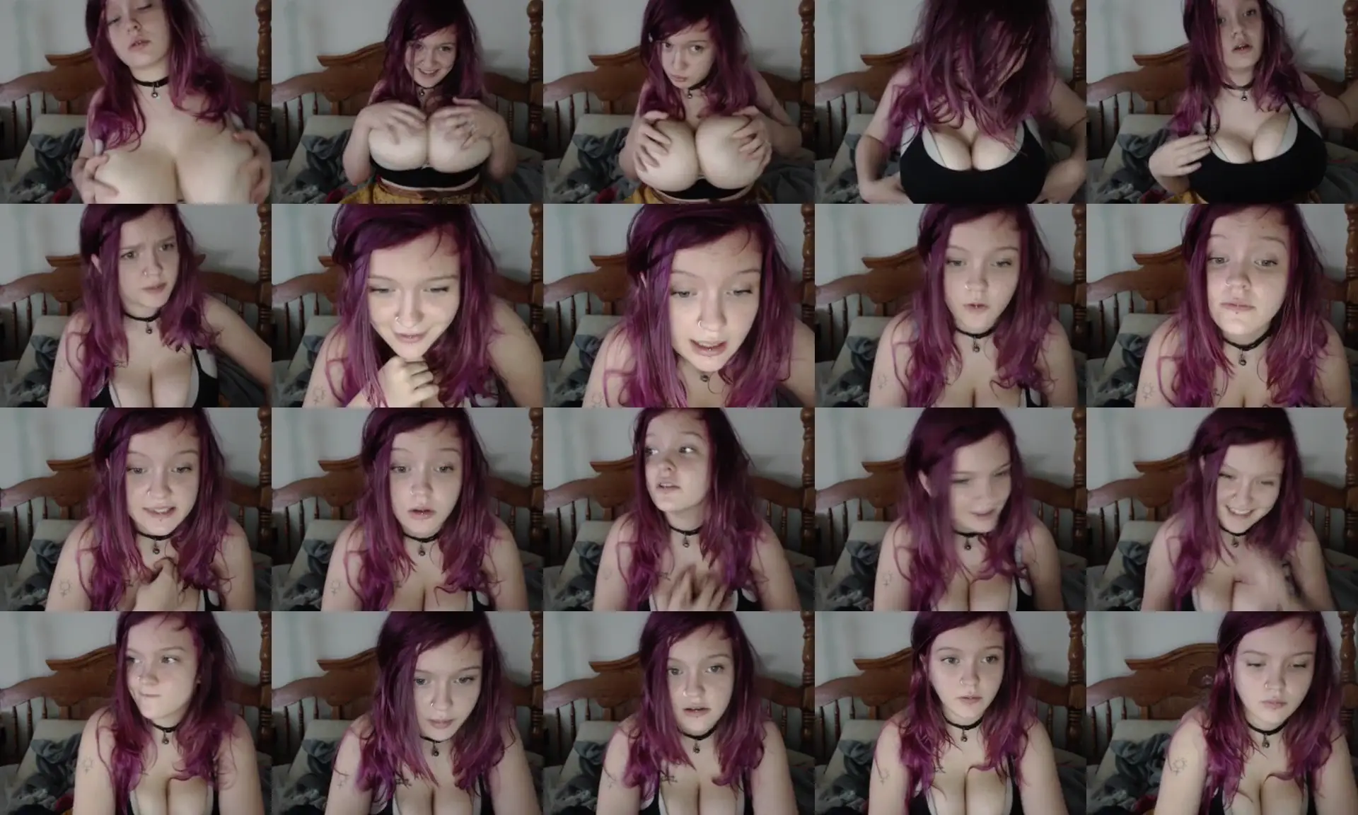 PrincessDust photo contact sheet