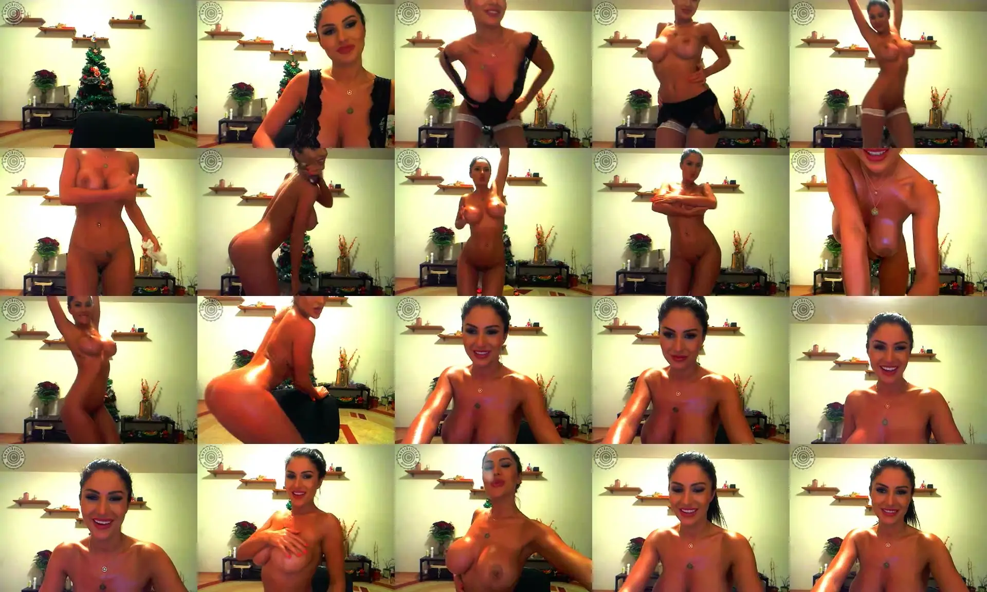 SweetAyllineX photo contact sheet