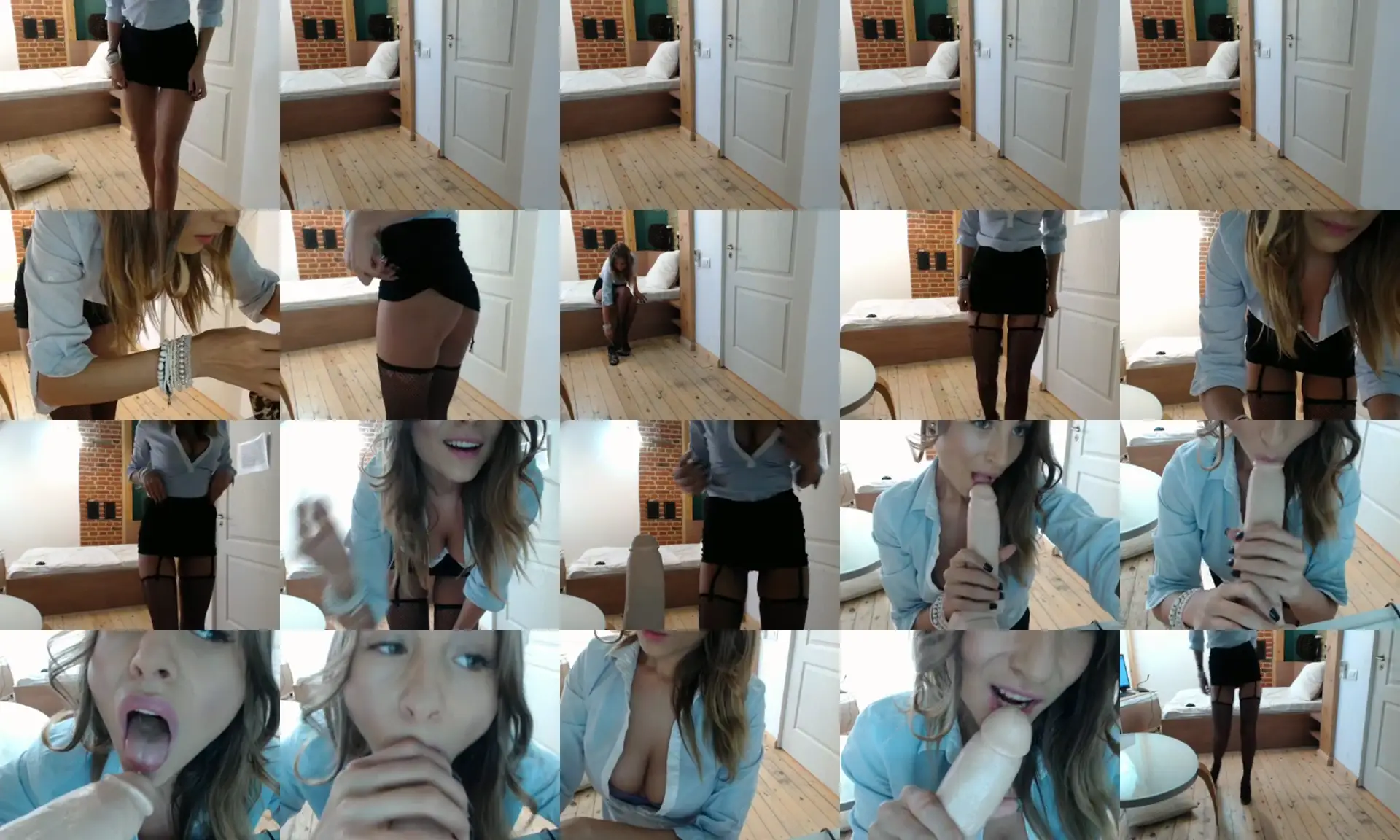 Carollyne photo contact sheet