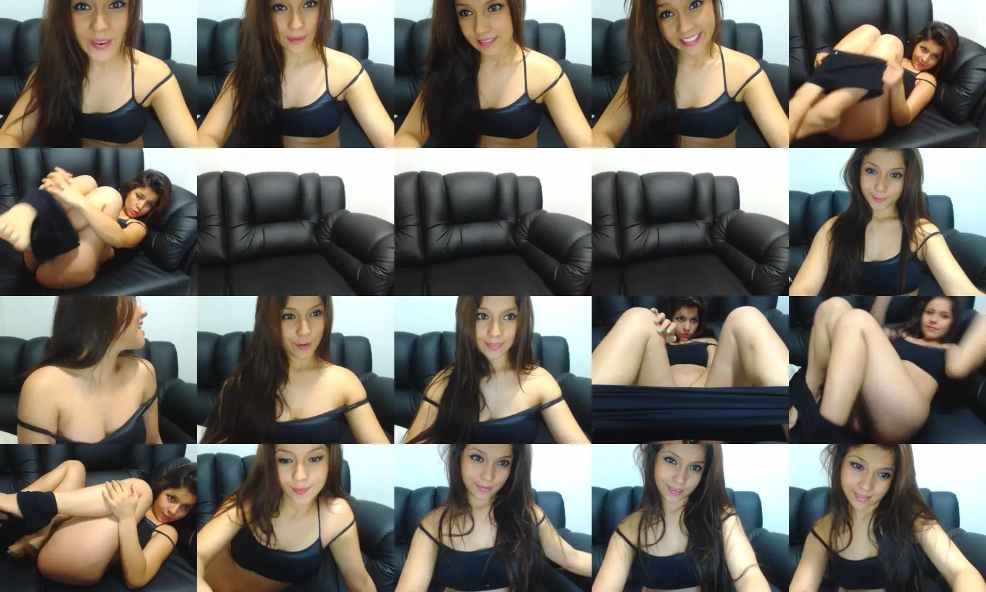 Annysugar photo contact sheet