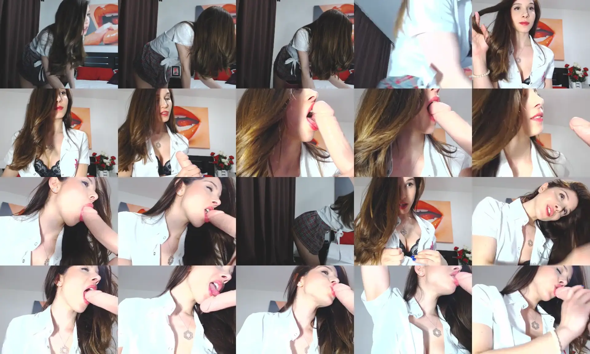 CuteHerminie photo contact sheet