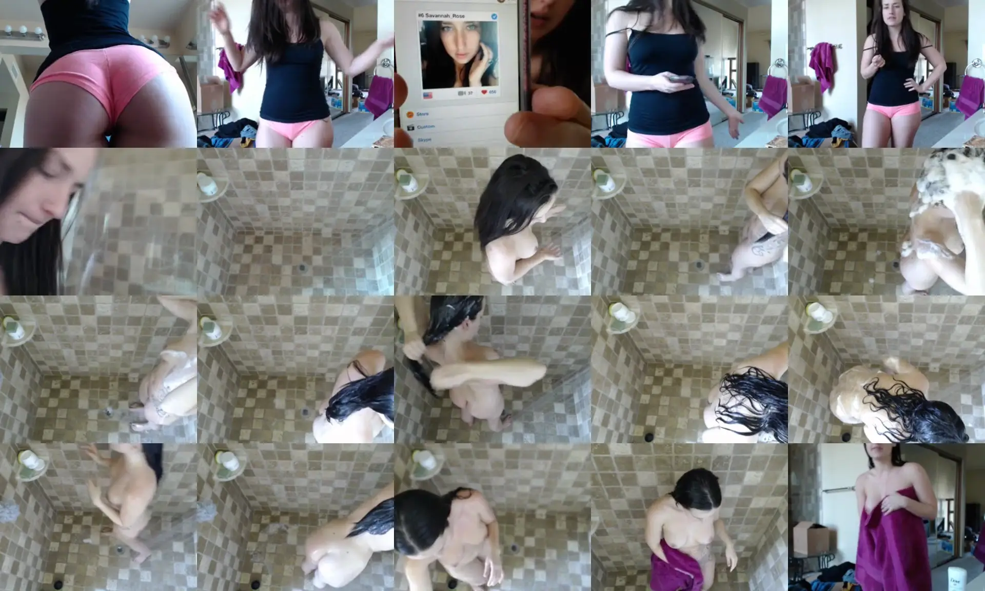 Savannah_Rose photo contact sheet