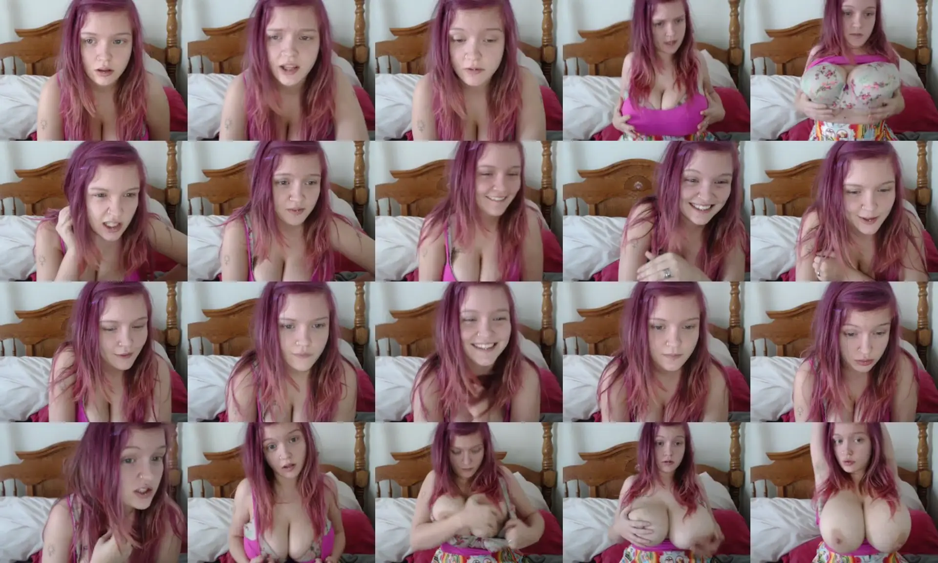 PrincessDust photo contact sheet