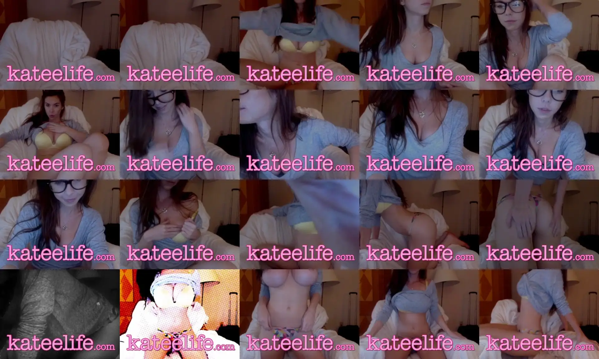 KATEELIFE photo contact sheet