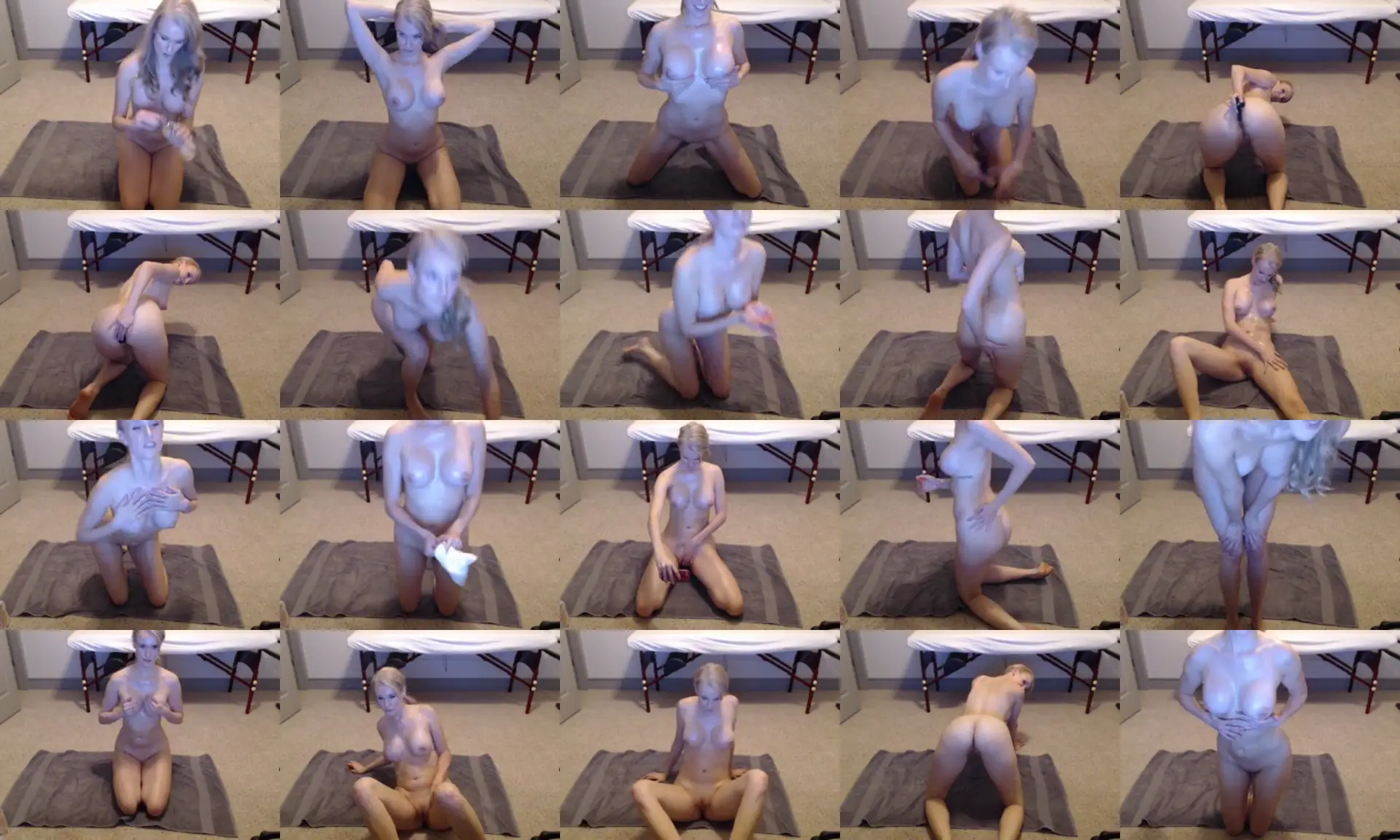 CoastalCutie photo contact sheet