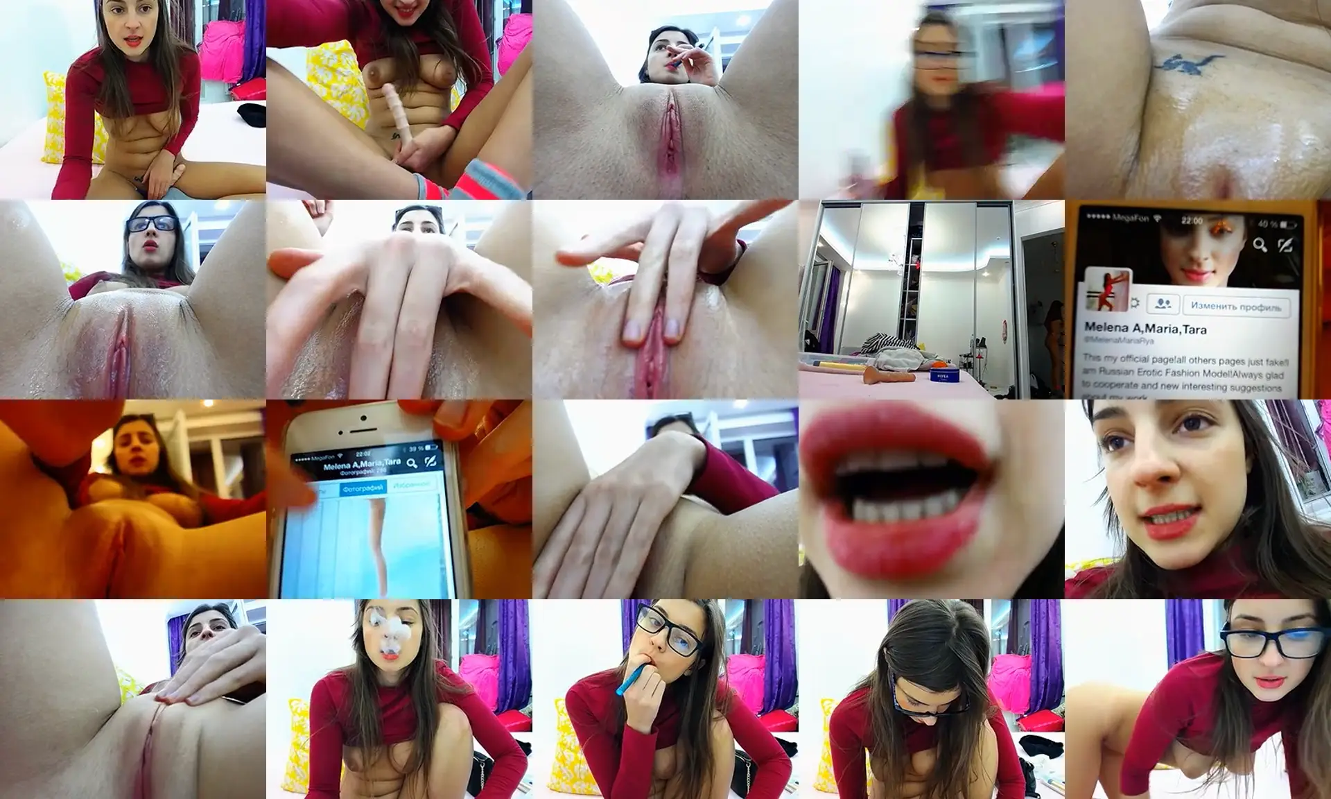 MariaRya photo contact sheet