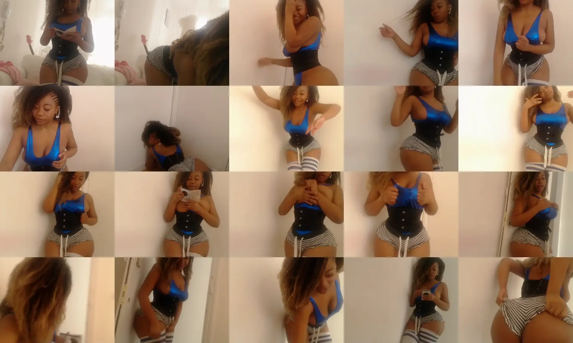 Majinbootee photo contact sheet