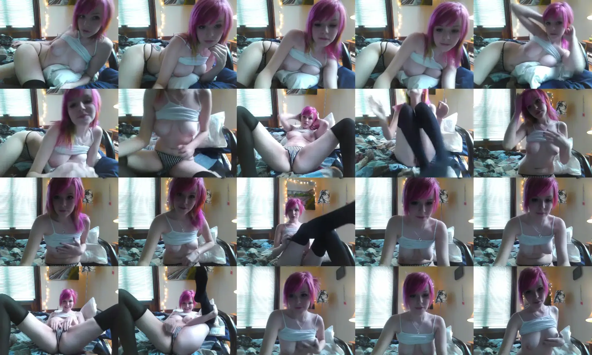 MistyCandy photo contact sheet