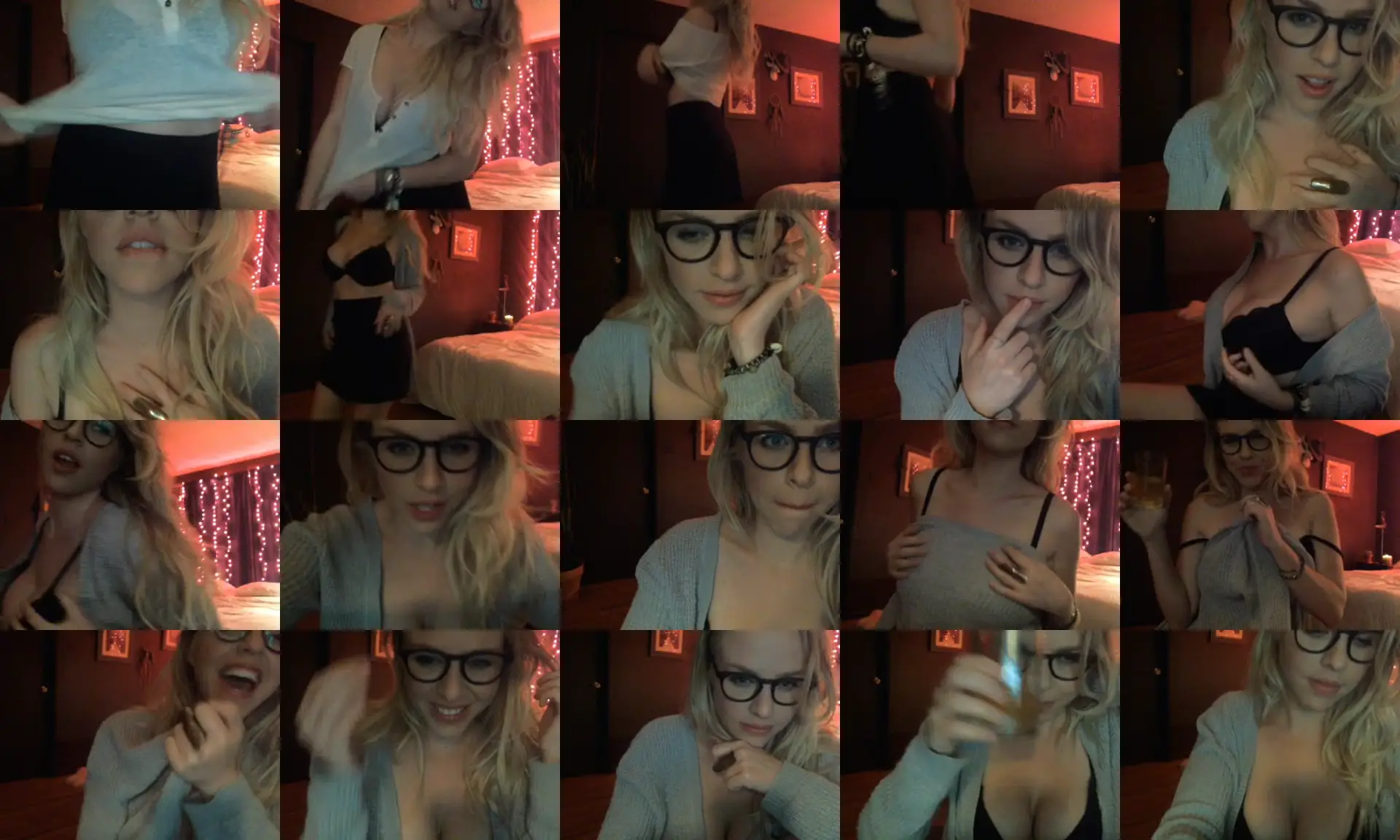 Indigowild photo contact sheet