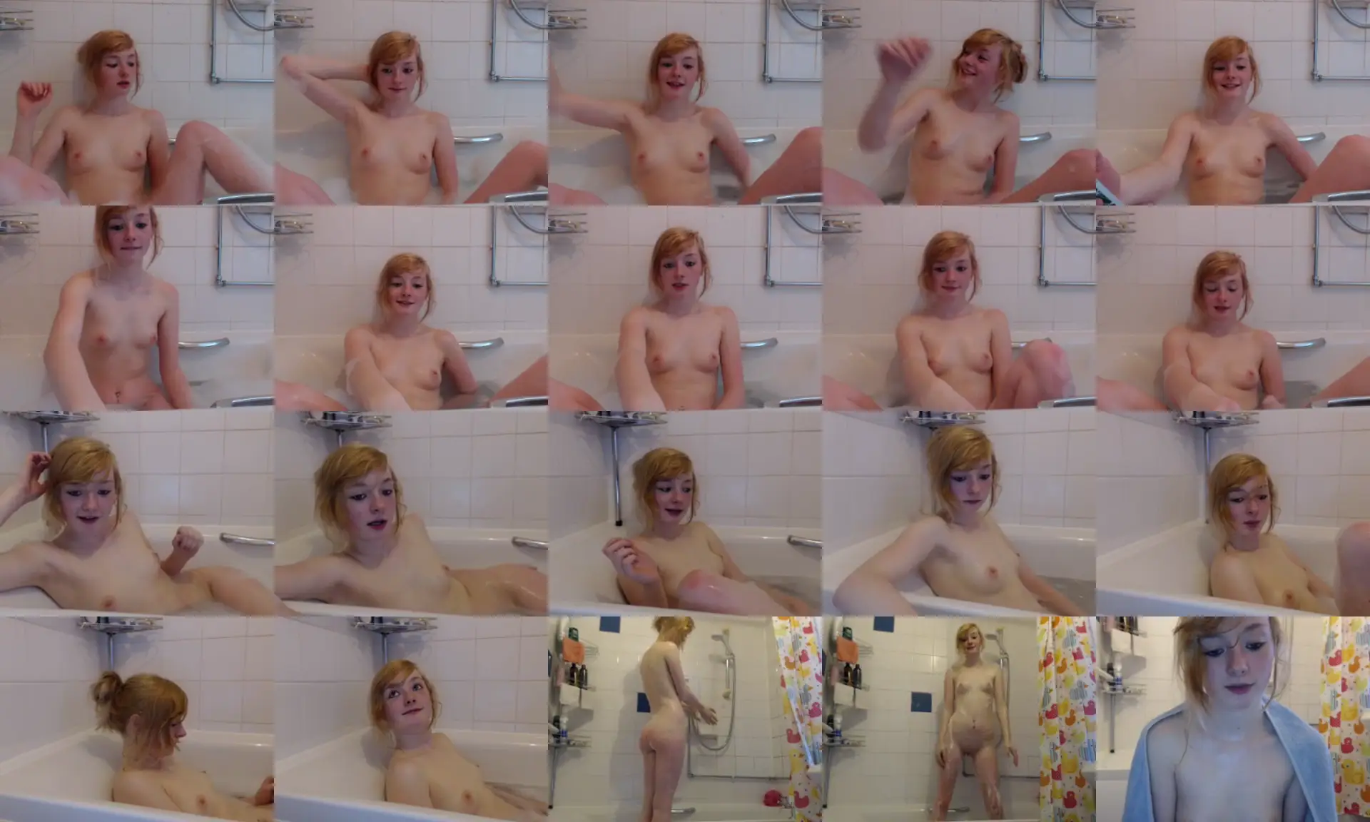 Robby photo contact sheet