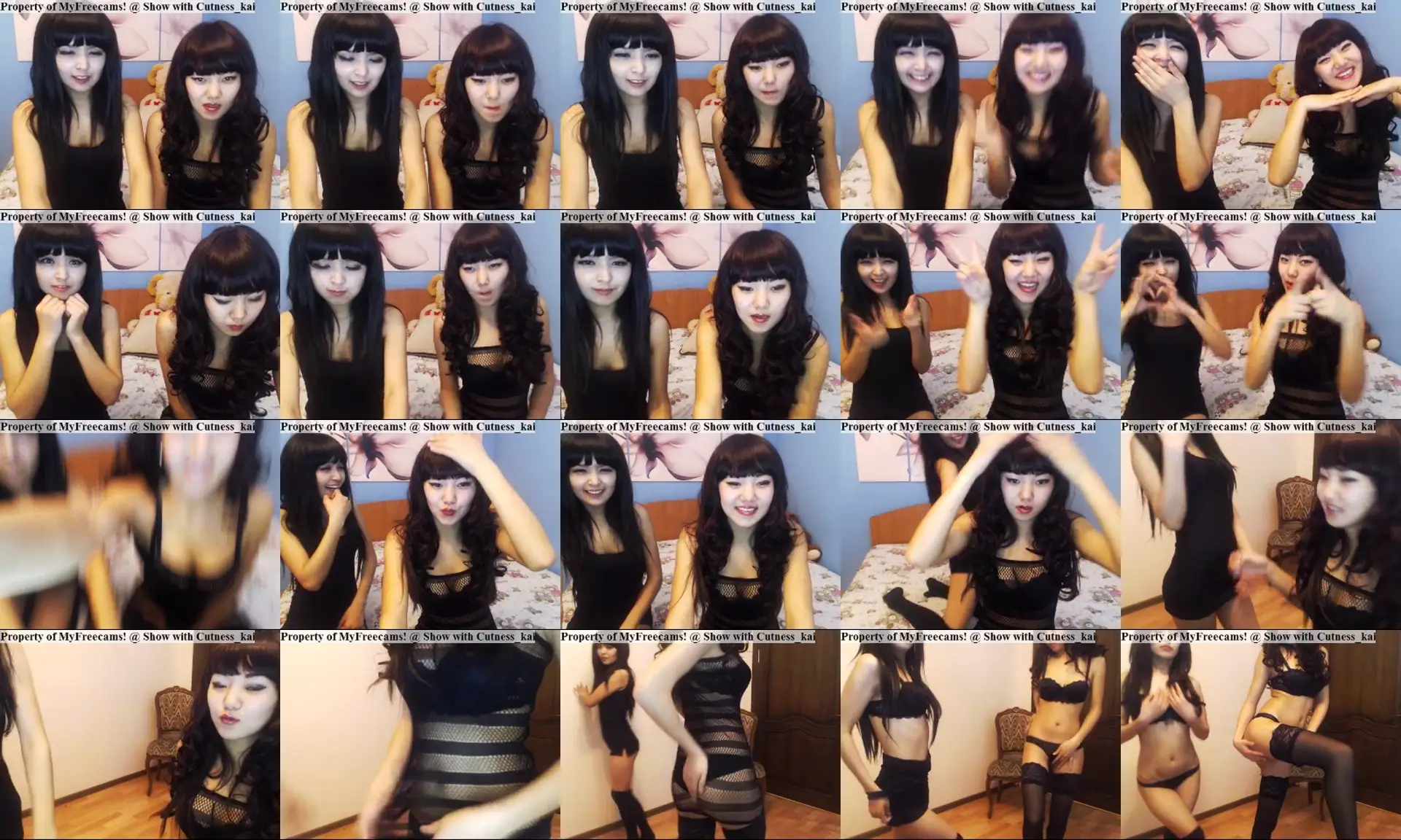 Love_HaruChan photo contact sheet