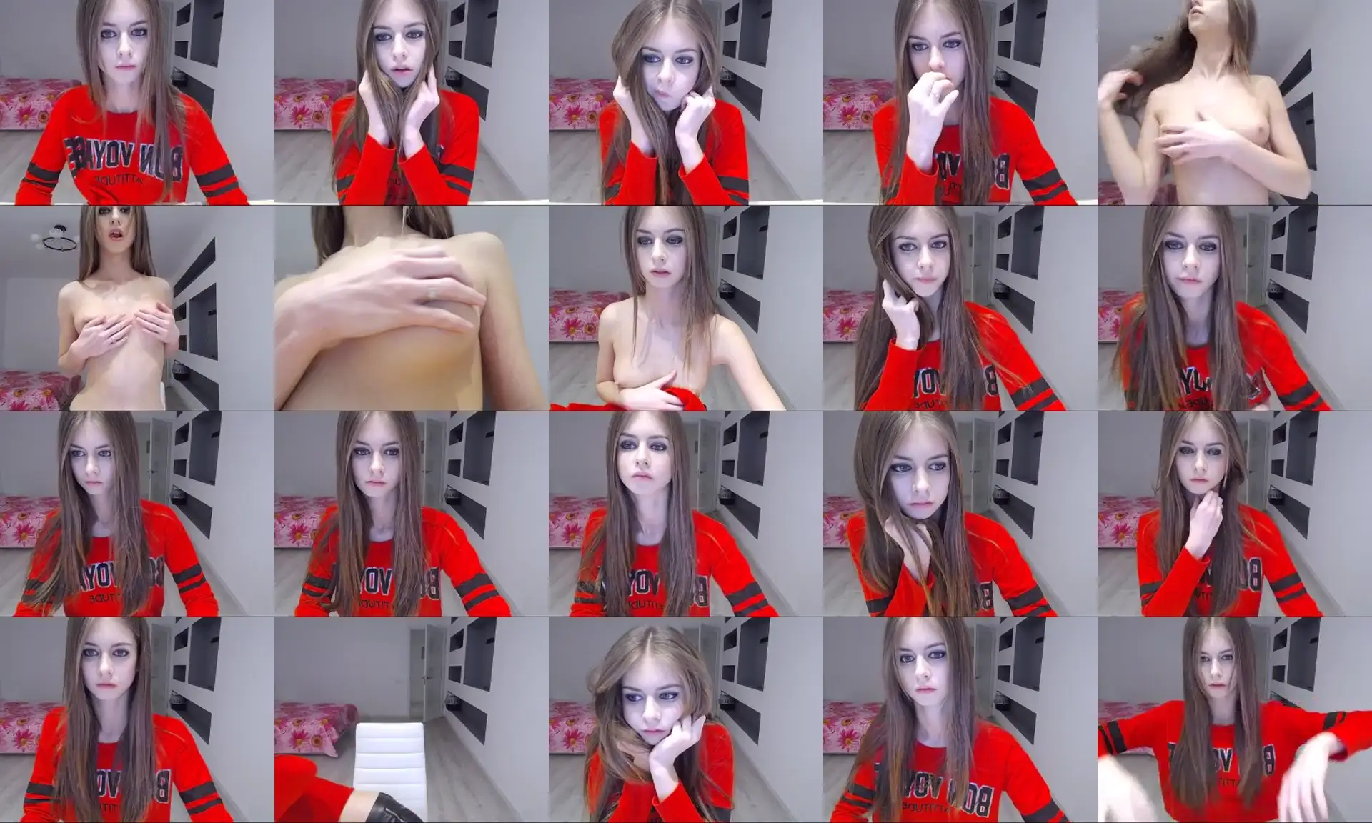 AvrilDollX photo contact sheet