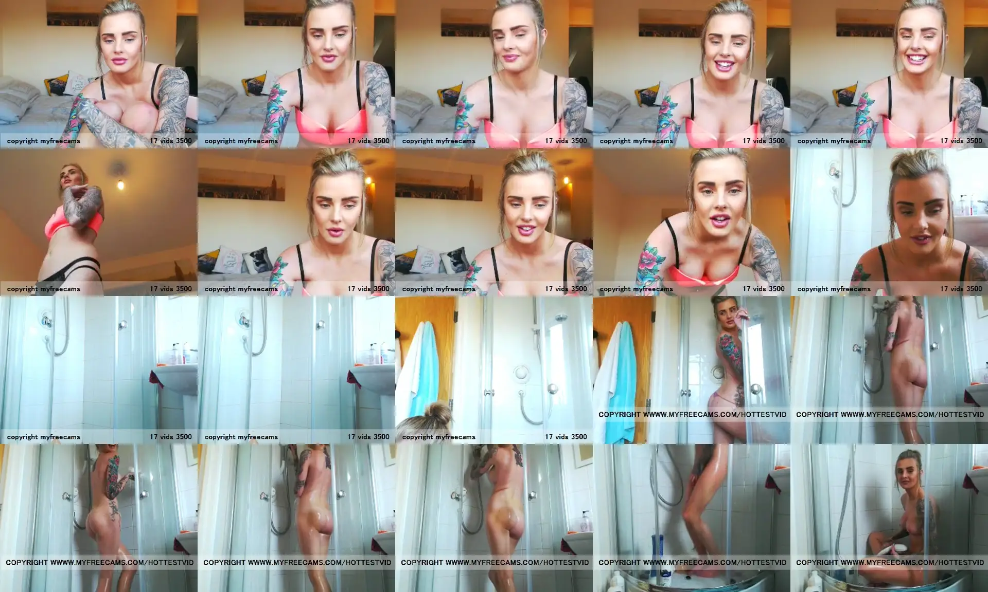 teamtatt photo contact sheet