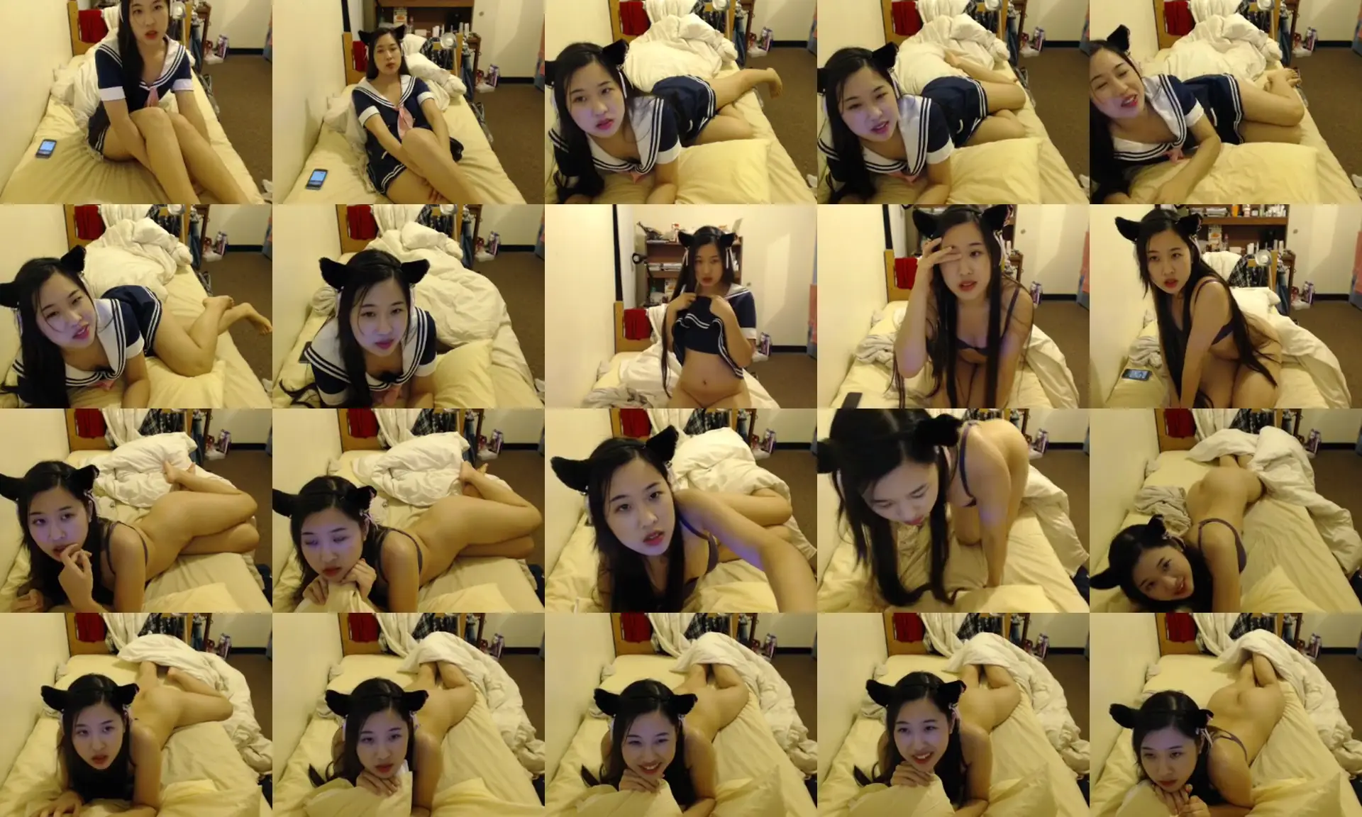 KittyMei photo contact sheet