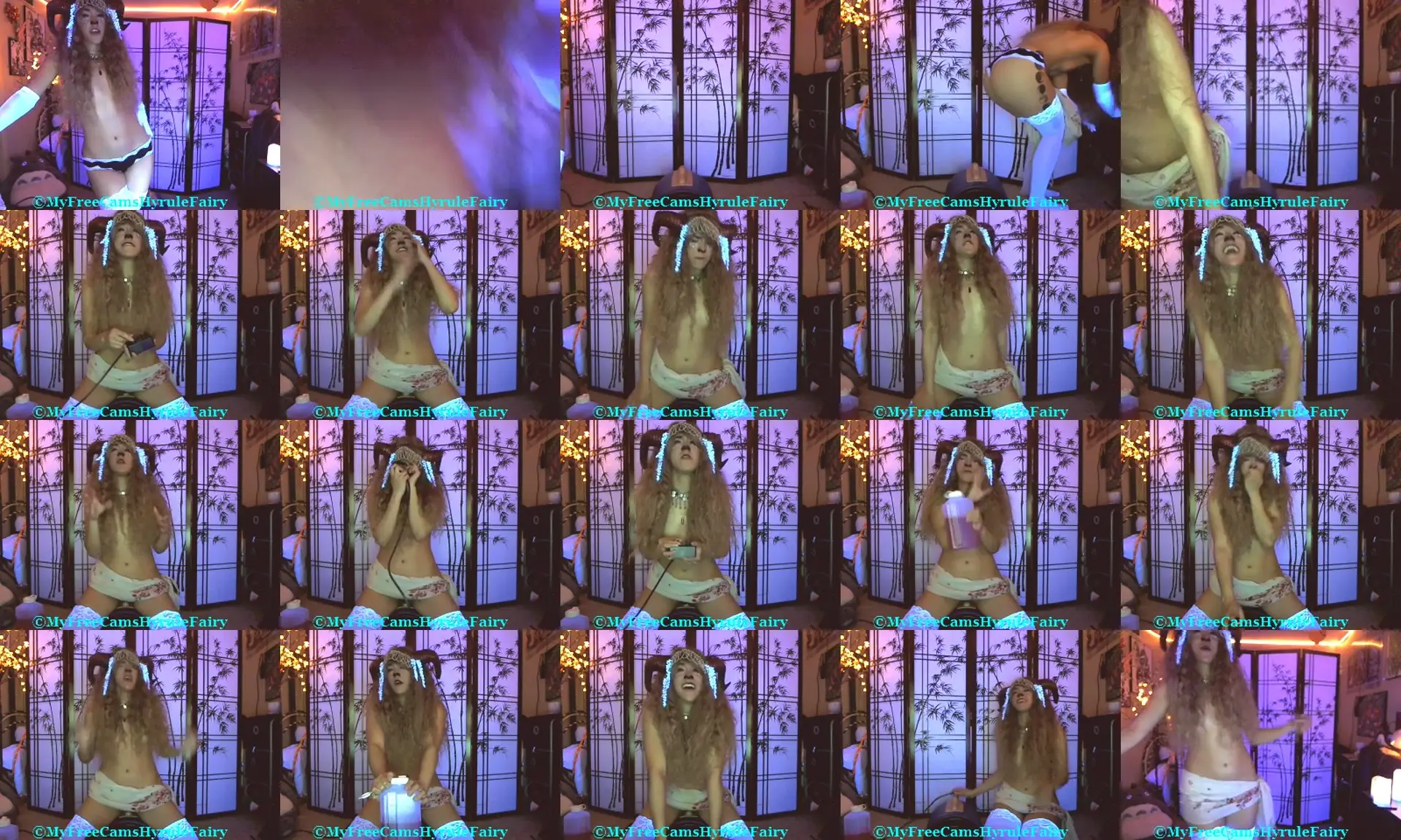 CamgirlEXE photo contact sheet