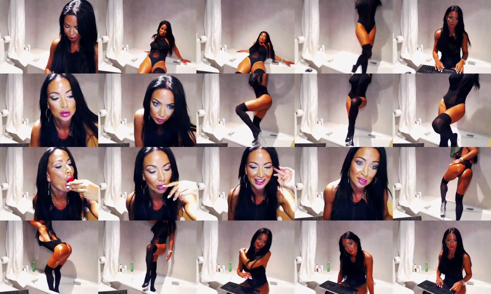 Keily22 photo contact sheet