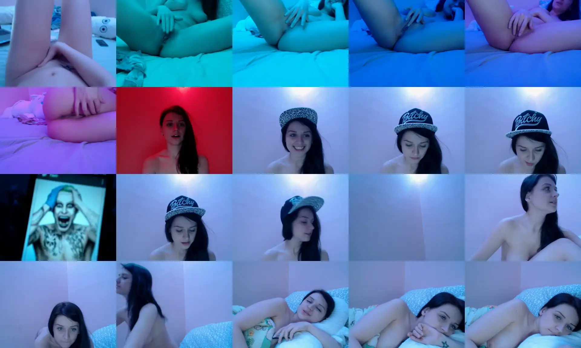 CoconutGinger photo contact sheet