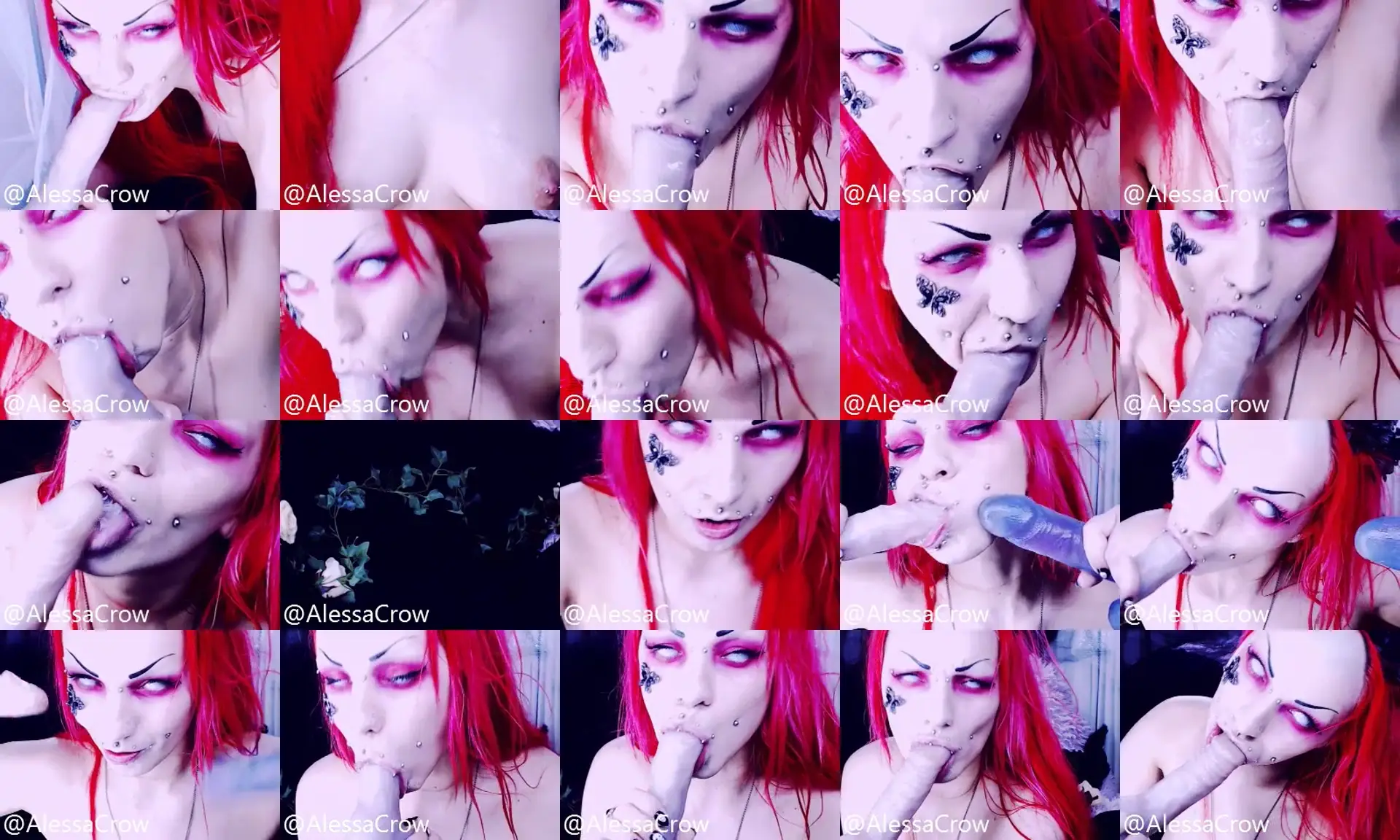 Alessa_666 photo contact sheet