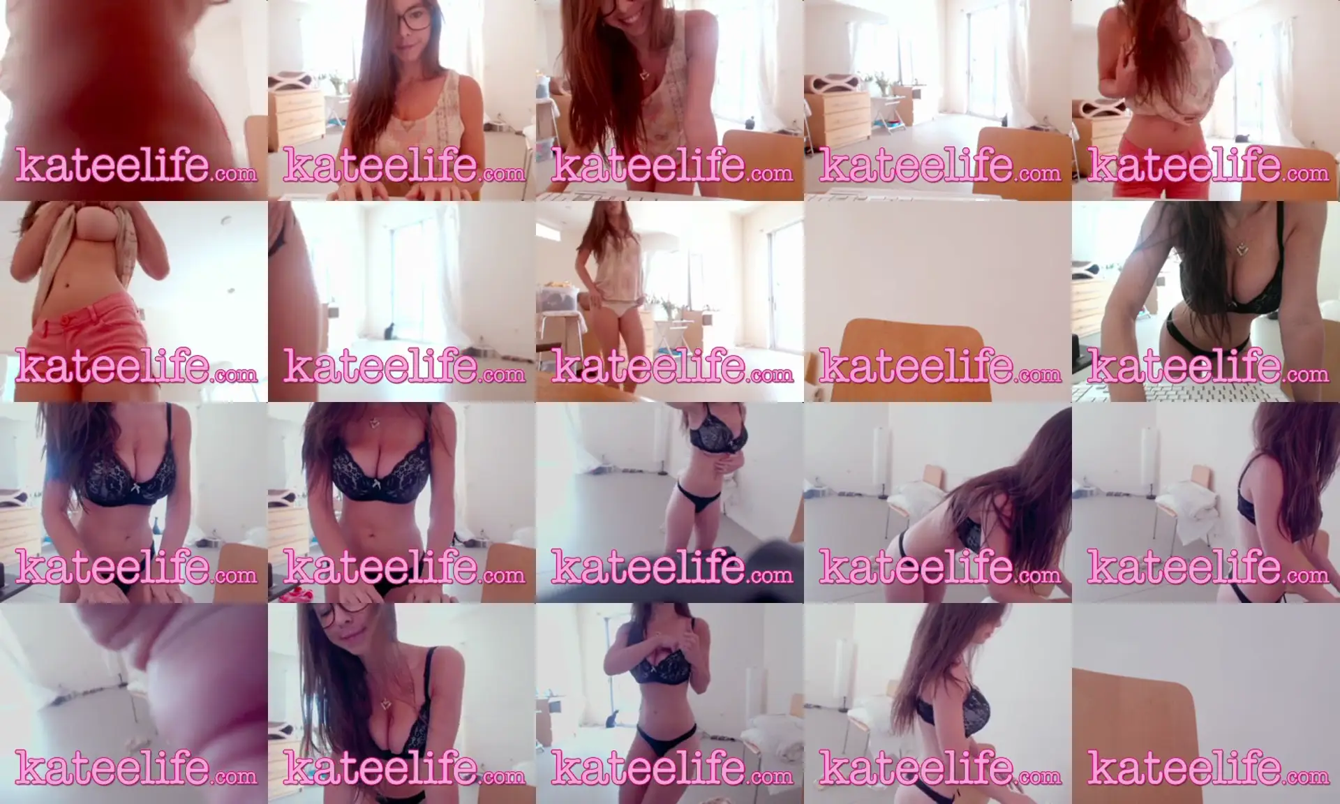 KATEELIFE photo contact sheet