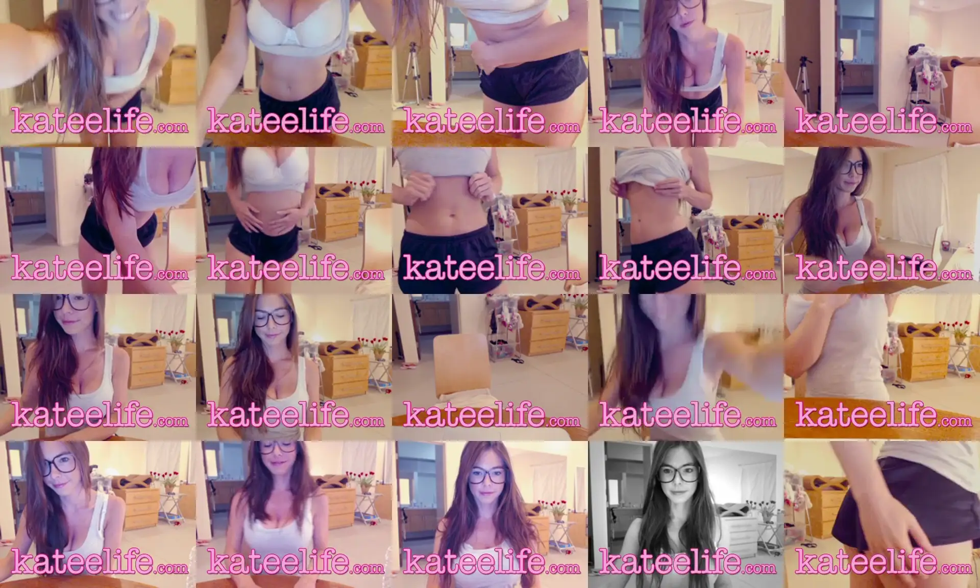 KATEELIFE photo contact sheet